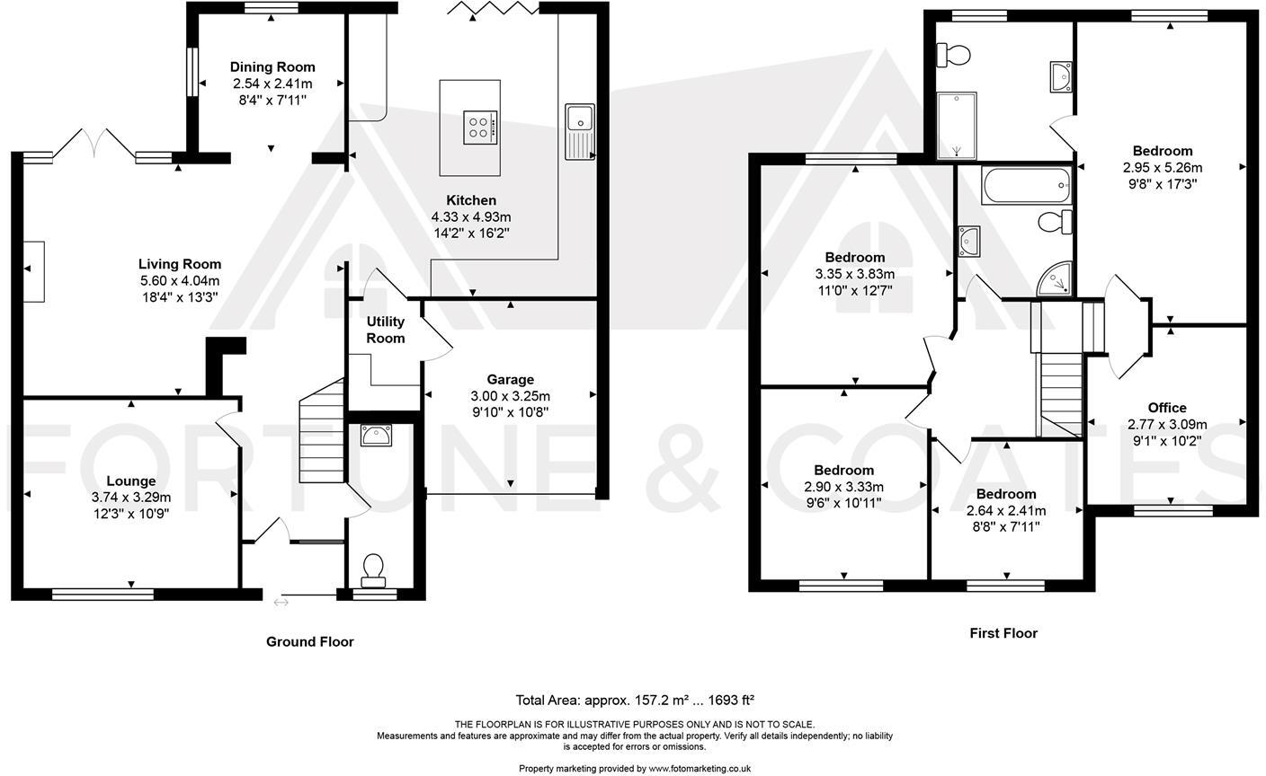 Watersmeet, Harlow floorplan