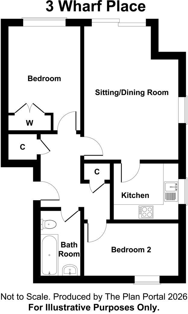Wharf Place, Bishop's Stortford floorplan