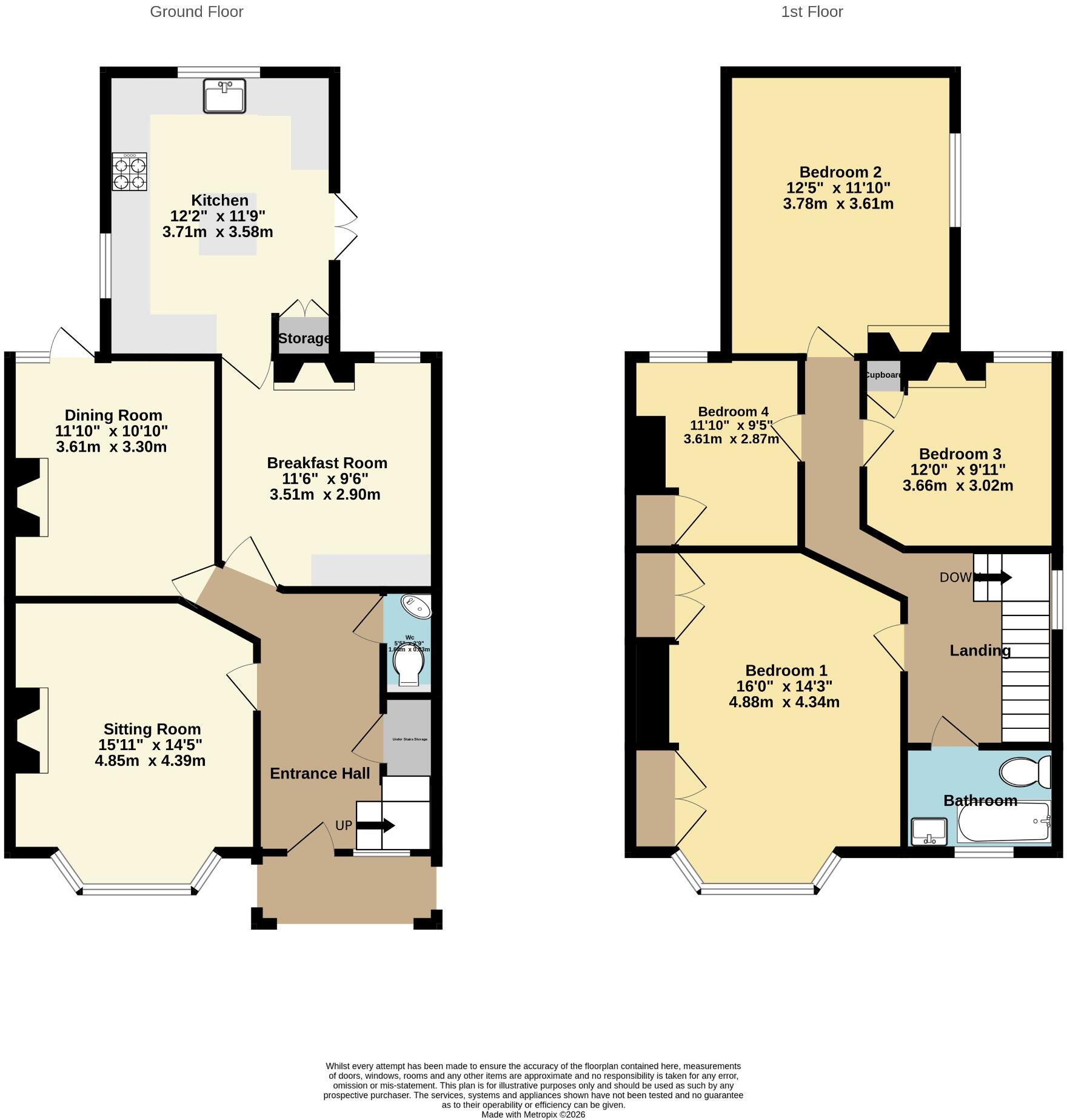Upper Shirley, Southampton floorplan