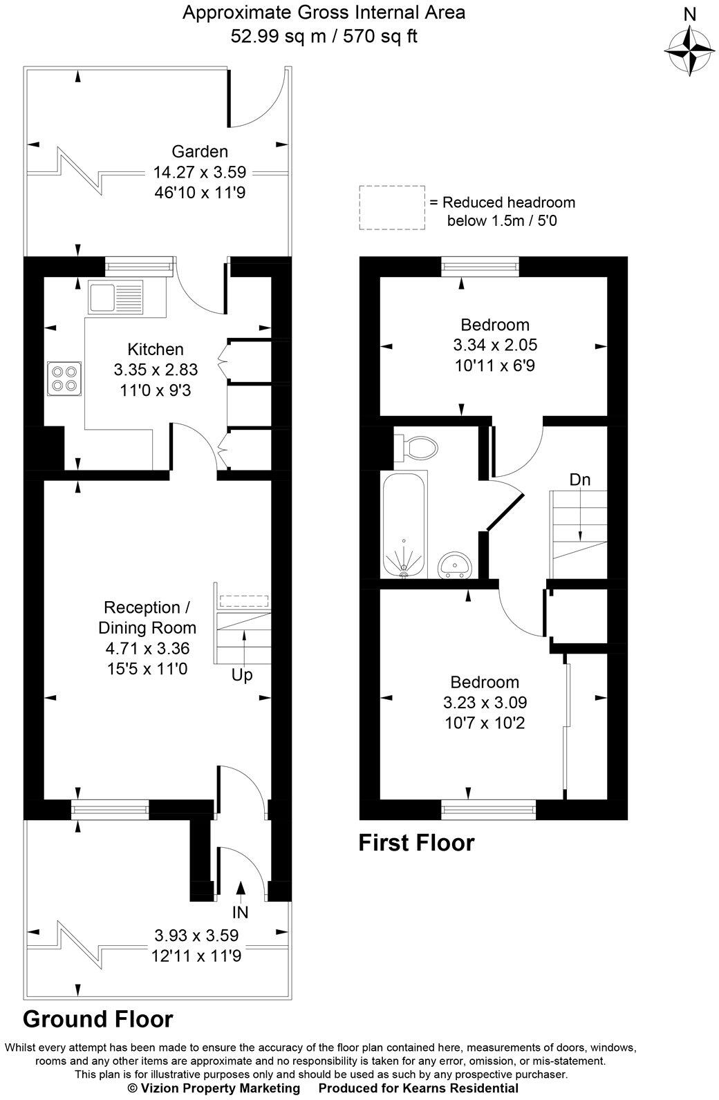 Lowdell Close, Yiewsley, West Drayton, UB7 floorplan
