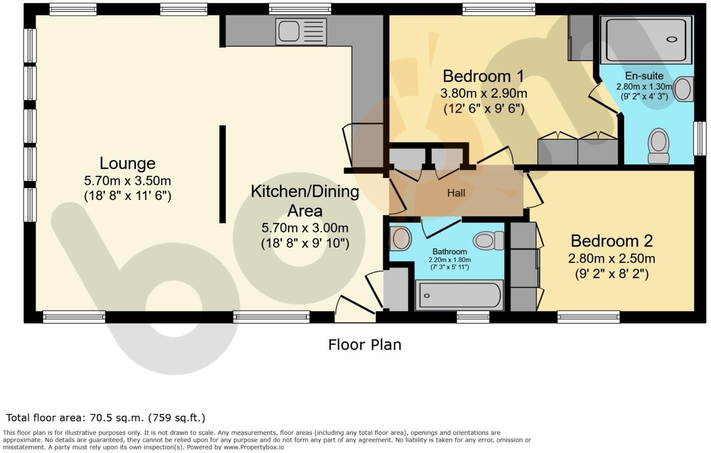 Heather Bank Park, Neilston floorplan
