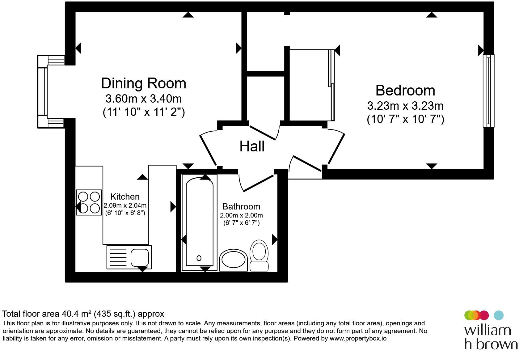 Church Row, Ware floorplan