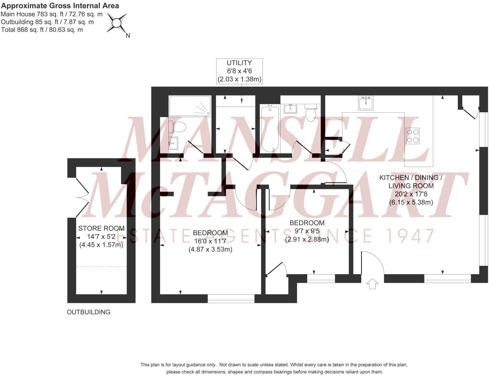 Royal George Road, Burgess Hill, RH15 floorplan