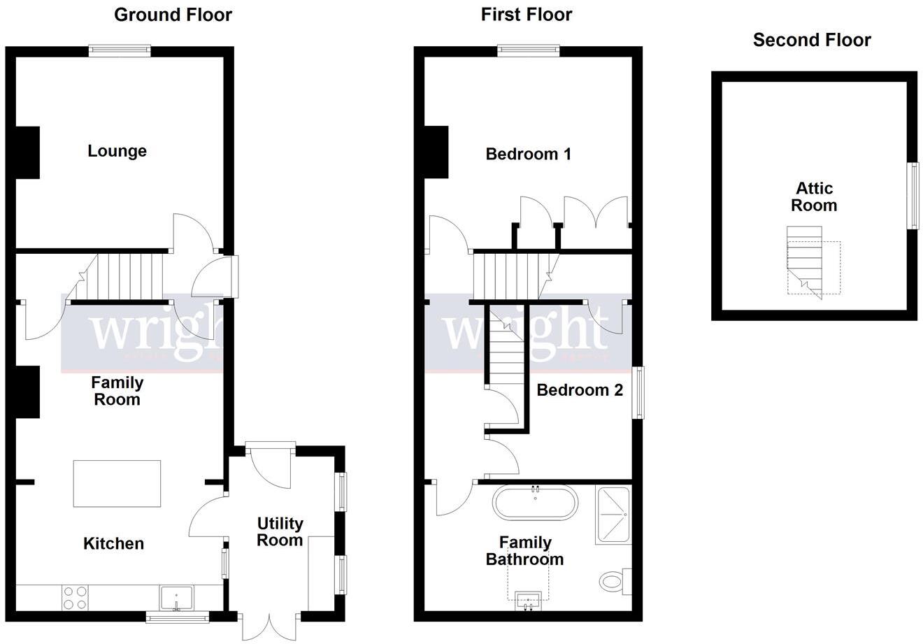 Charming Cottage * Whitwell floorplan