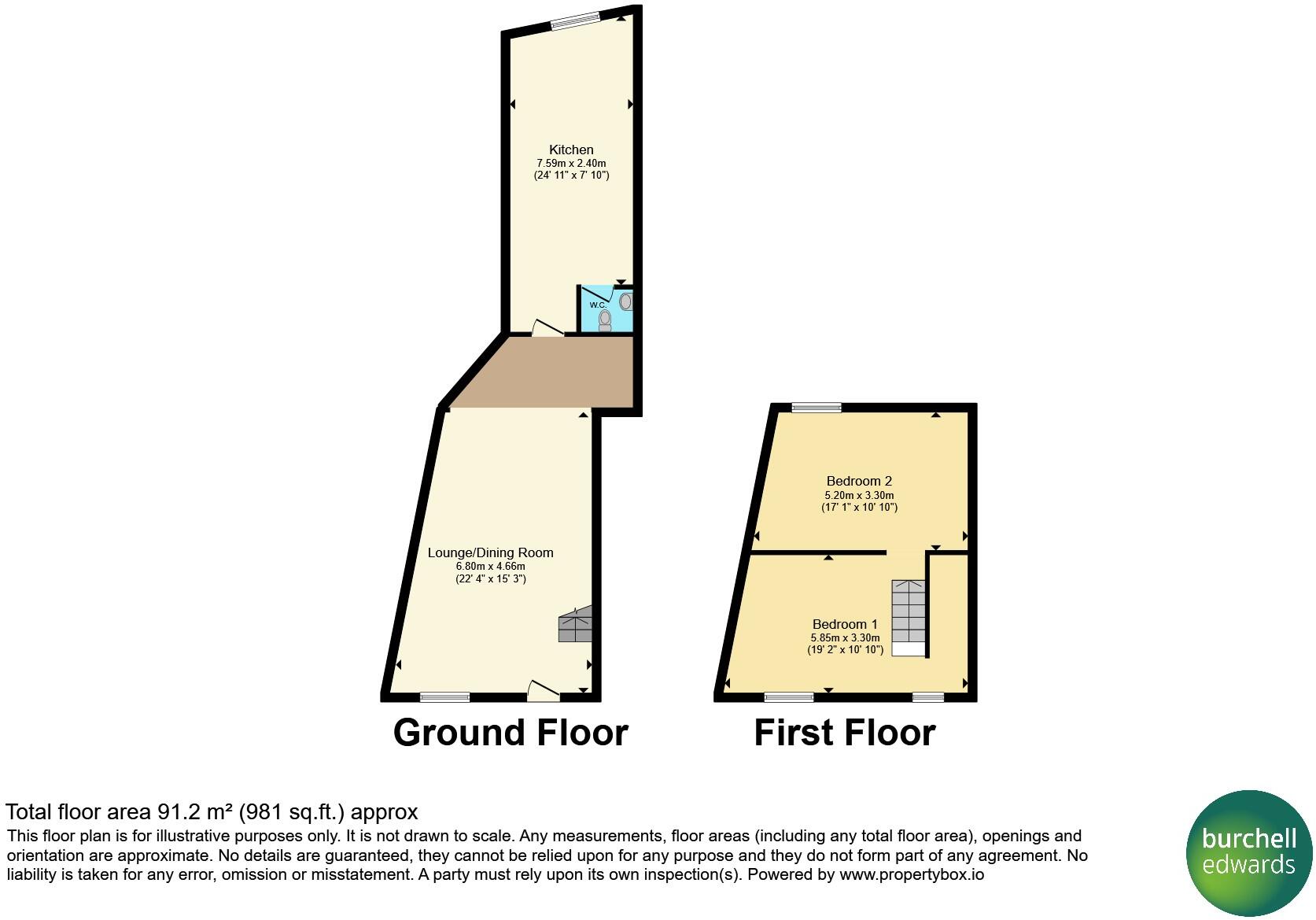 Market Place, Codnor, Ripley floorplan