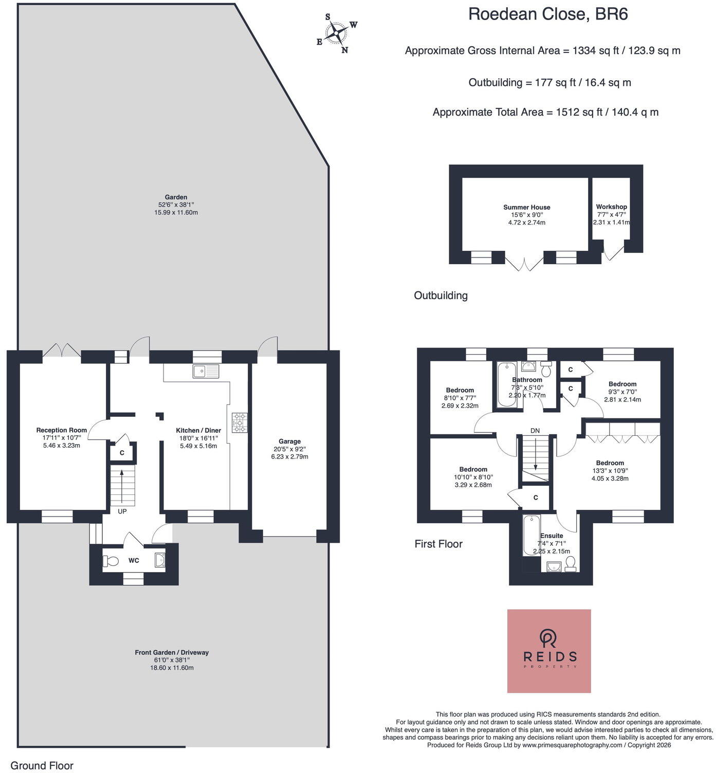 Roedean Close, Orpington, BR6 floorplan