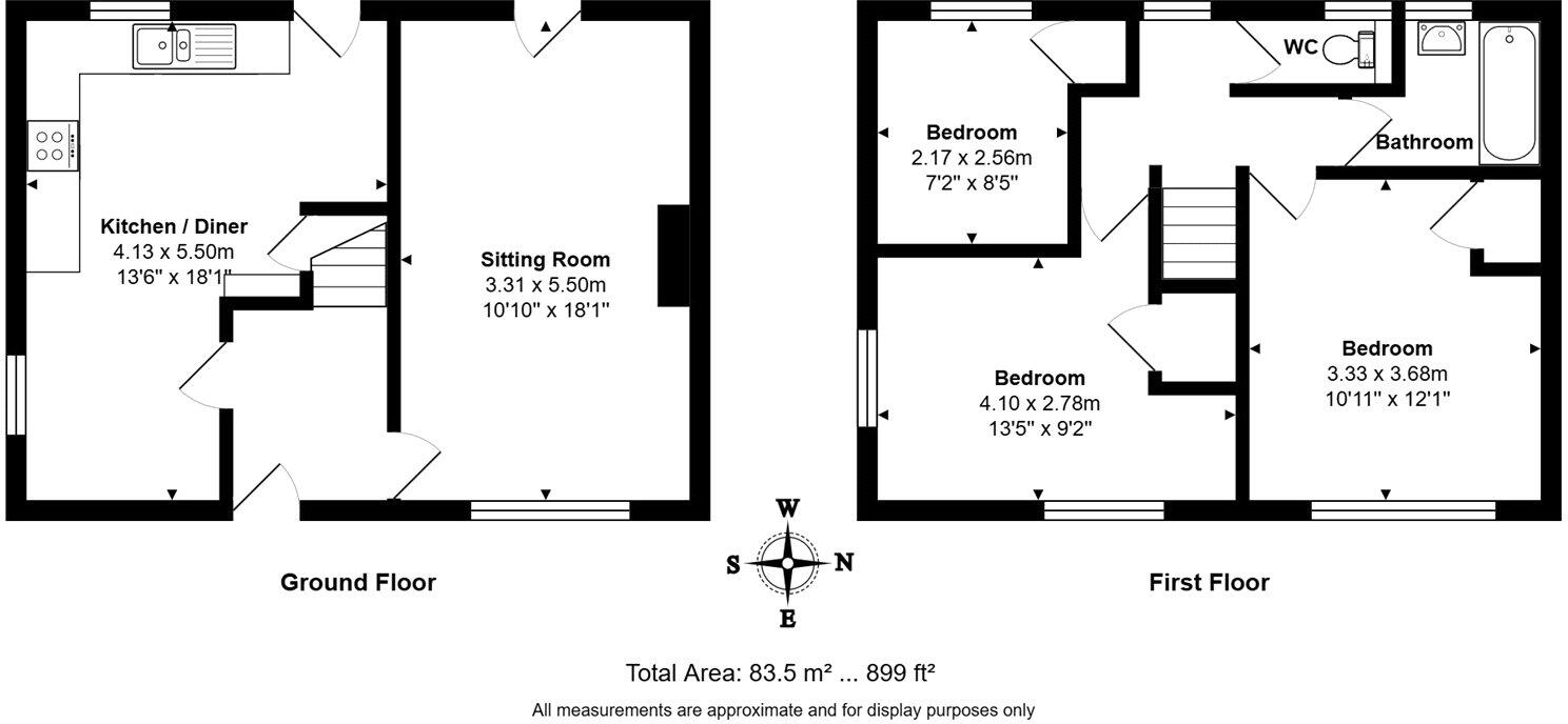 Brickley Lane, Devizes, Wiltshire, SN10 floorplan