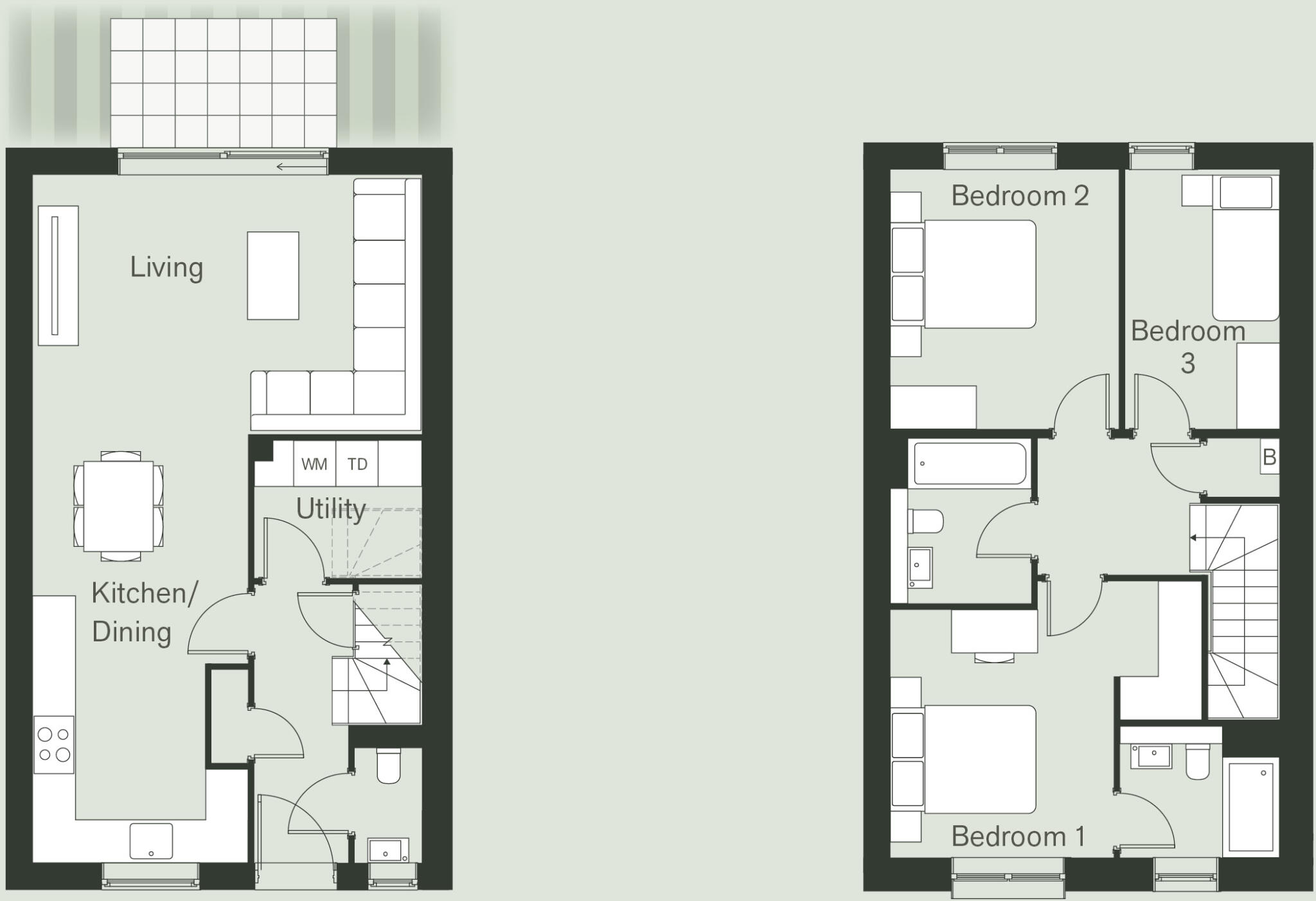 House 13, Gatcombe Orchard, West Hay Road, Wrington, Bristol, BS40 floorplan