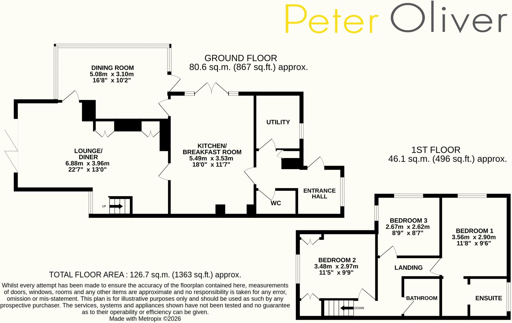 Church Road, Crowborough floorplan