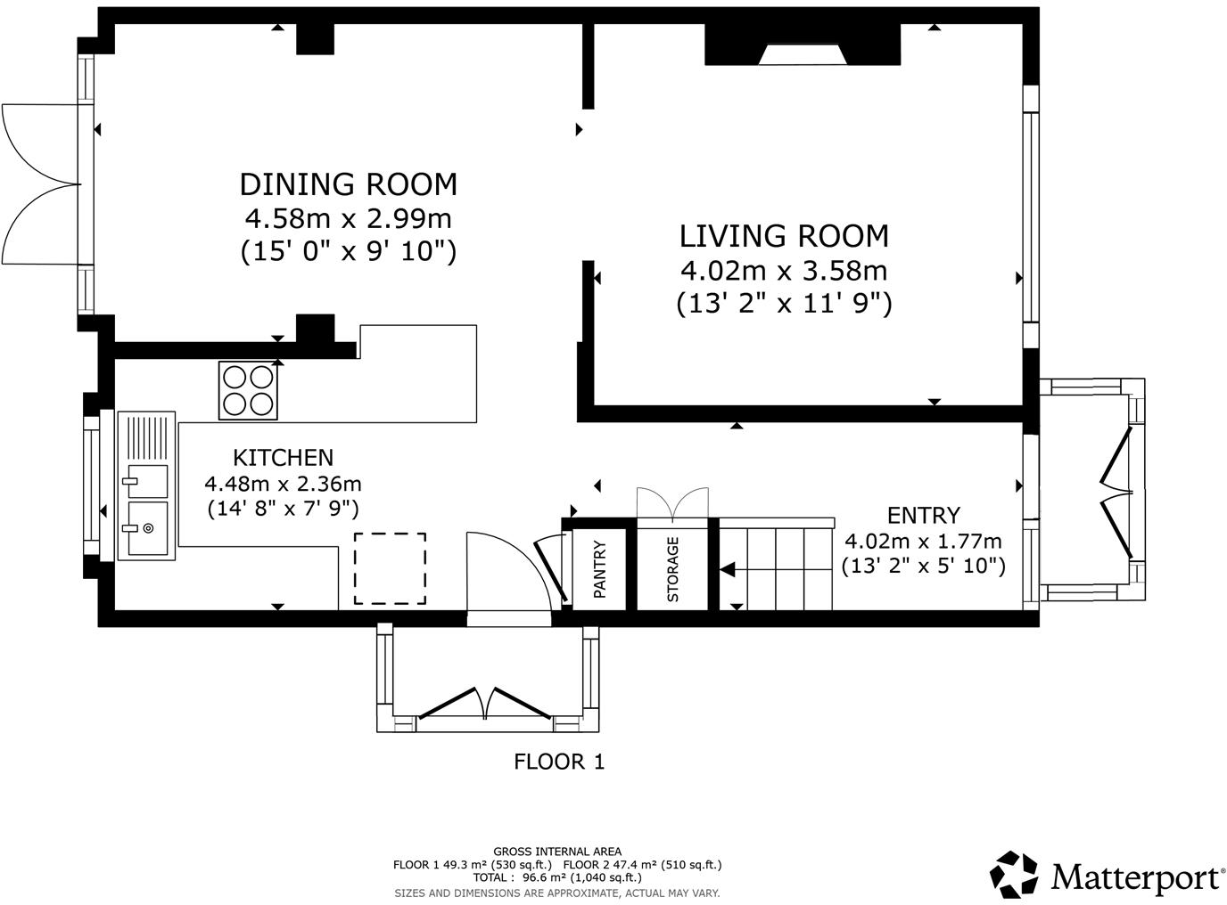 Glendale Drive, Bradford floorplan
