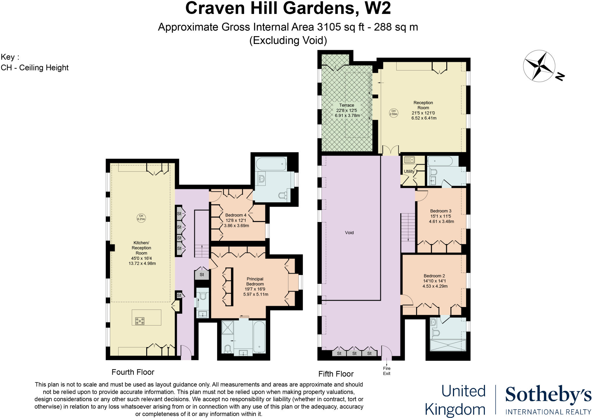 Craven Hill Gardens, Bayswater, London, W2 floorplan