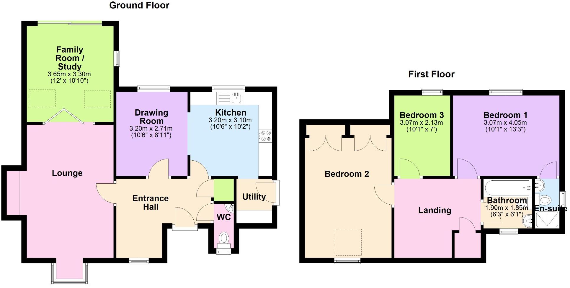 Vetchfield, Orton Brimbles, Peterborough, Cambridgeshire, PE2 floorplan