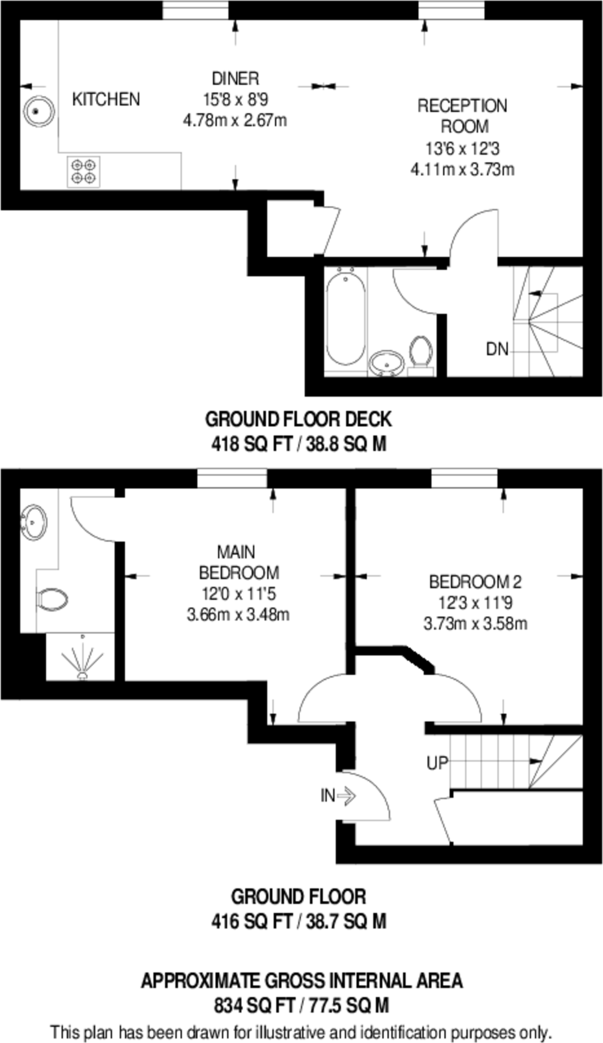 BUILDING 49, ARGYLL ROAD, Woolwich, London, SE18 floorplan