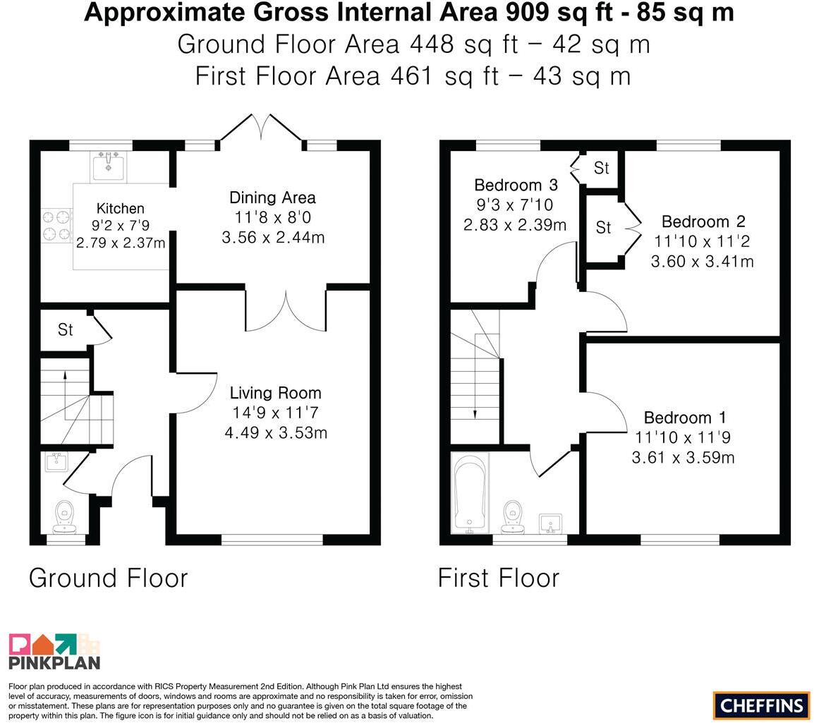 Feltwell Place, Haverhill floorplan