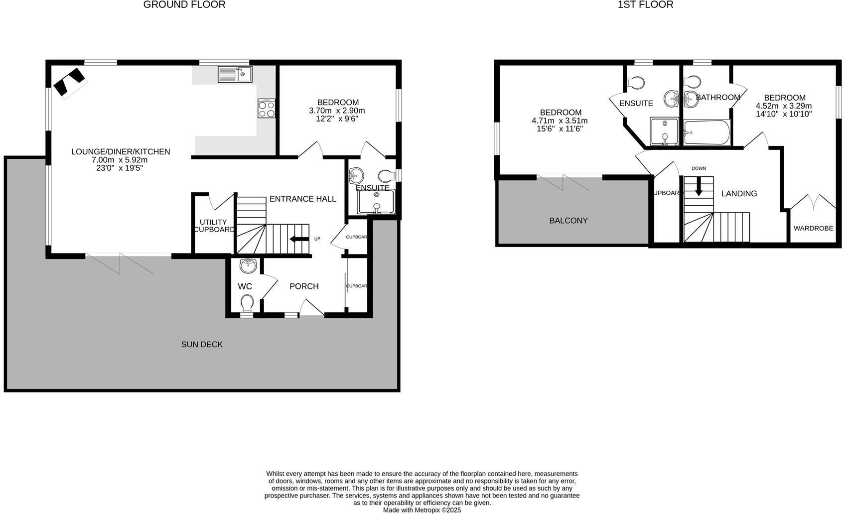 Stunning lodge close to the beach, Sandyacres, Hayle floorplan