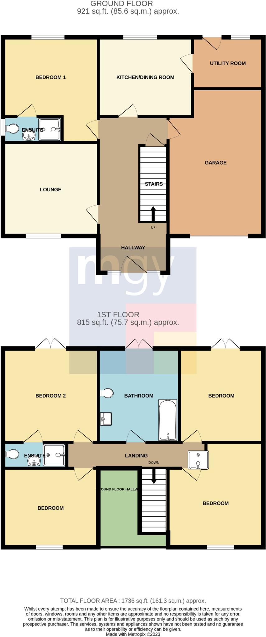Clarence Street Mountain Ash CF45 3BD floorplan