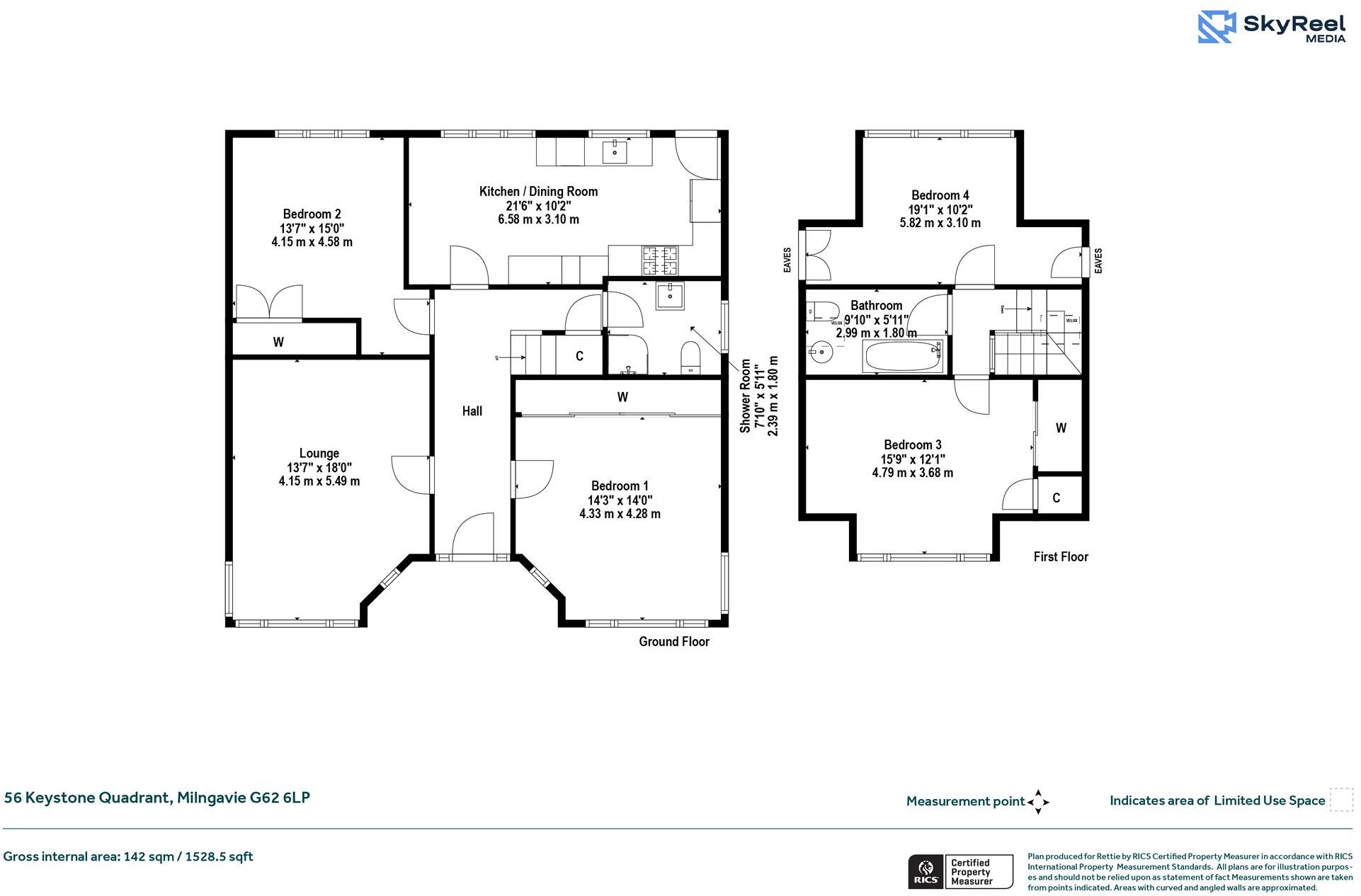Keystone Quadrant, Milngavie floorplan