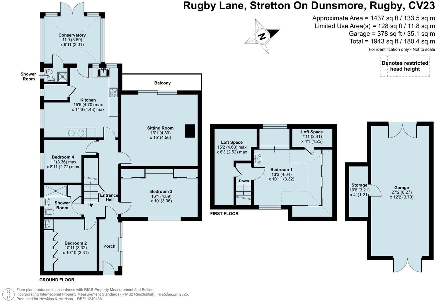 Rugby Lane, Stretton On Dunsmore, Rugby, CV23 floorplan