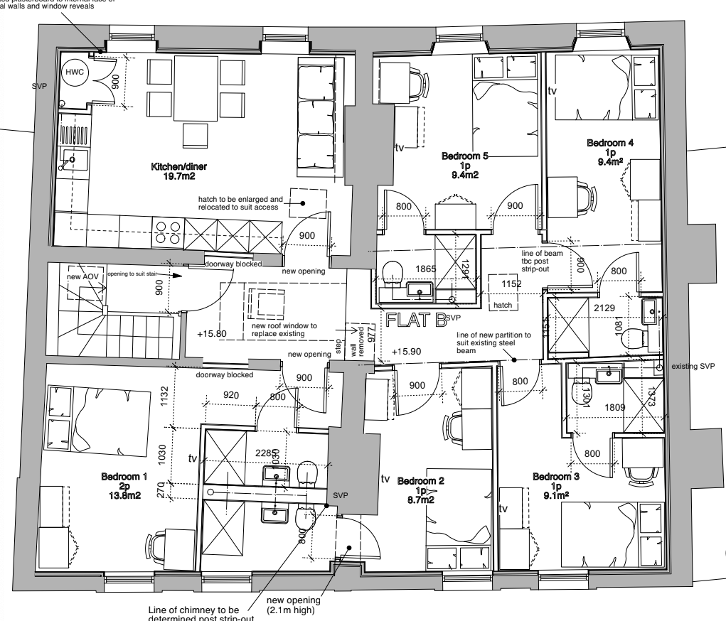 East Street, Bristol floorplan