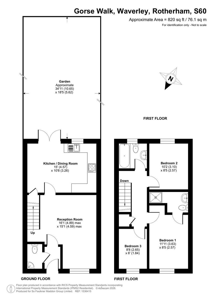 Gorse Walk, Rotherham, S60 floorplan