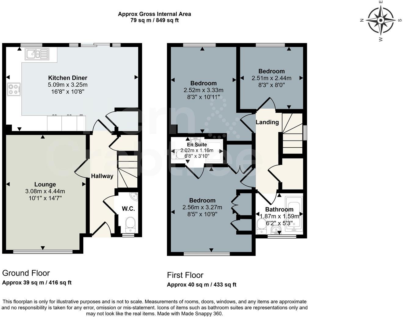 St. Philbert Street, Radyr, Cardiff floorplan