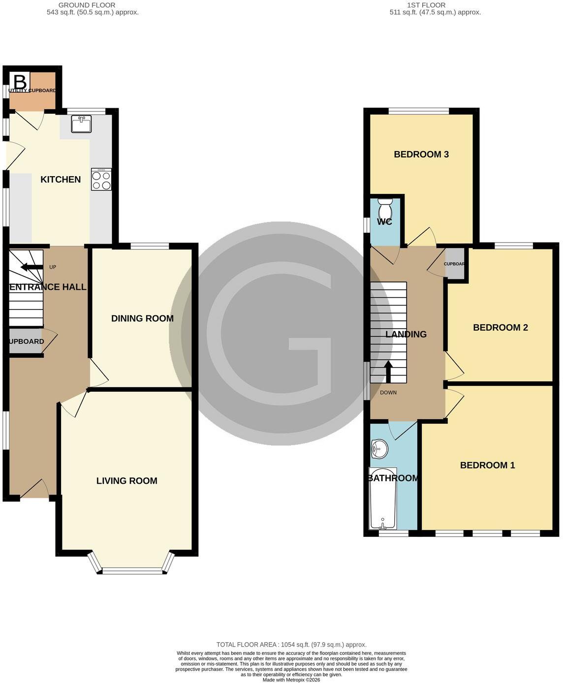 Cambridge Road, Bexhill on Sea, TN40 floorplan