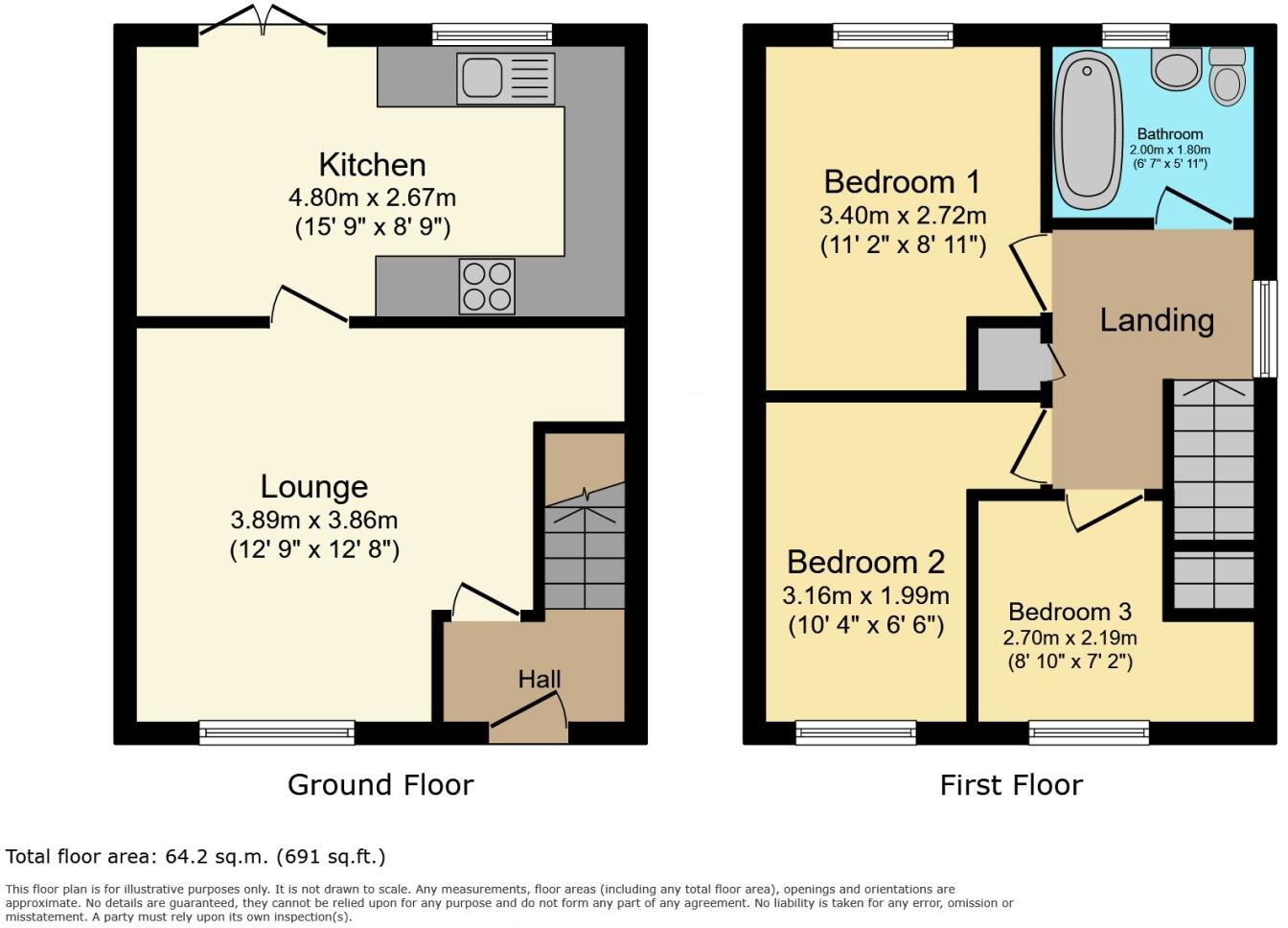 Farmer Way, TIPTON, DY4 0BL floorplan