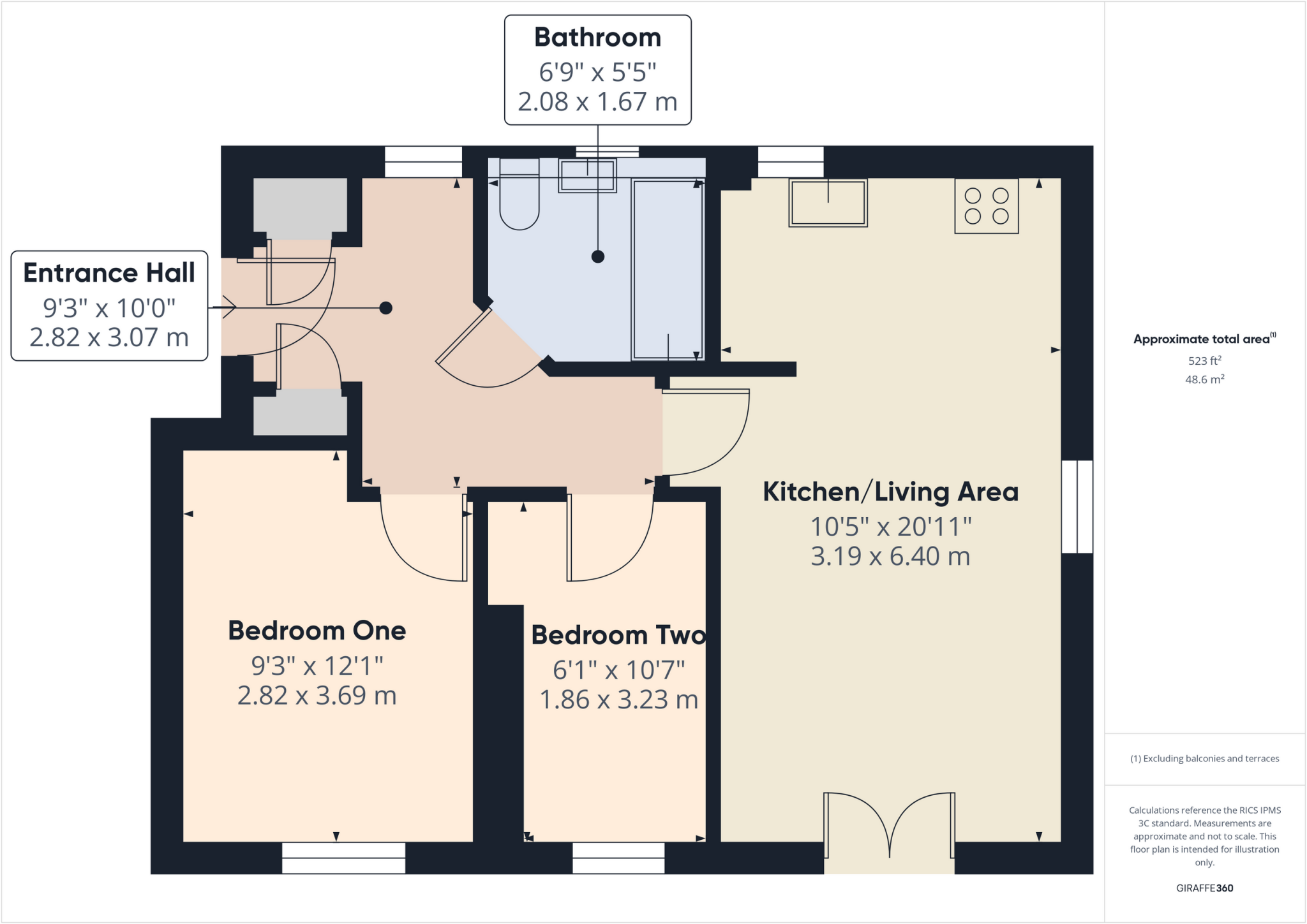 Montague Way, Chellaston floorplan