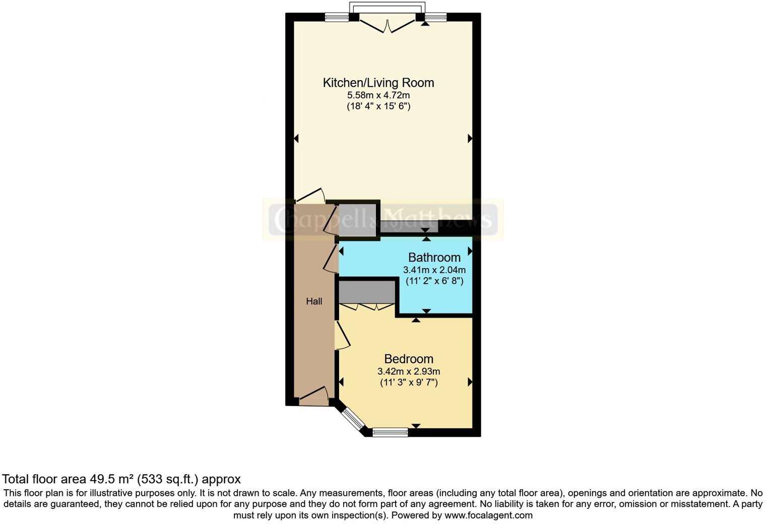 Elmdale Road, Tyndalls Park, Bristol, BS8 floorplan