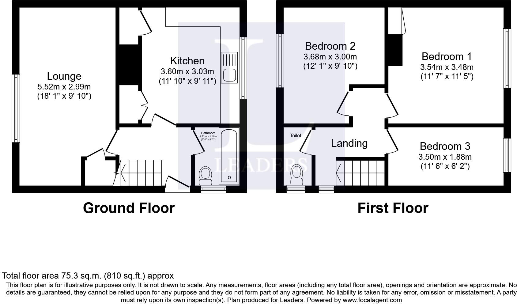 Mulberry Place, Newcastle, Staffordshire, ST5 floorplan
