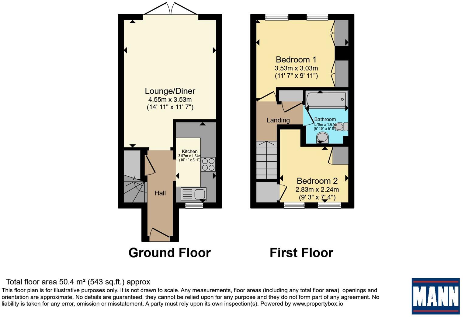 Threshers Drive, Weavering, Maidstone, Kent, ME14 floorplan
