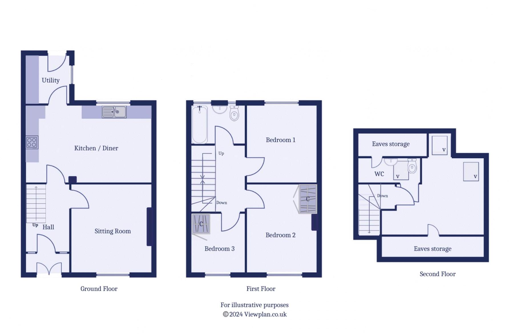 Dryden Road, Penarth floorplan