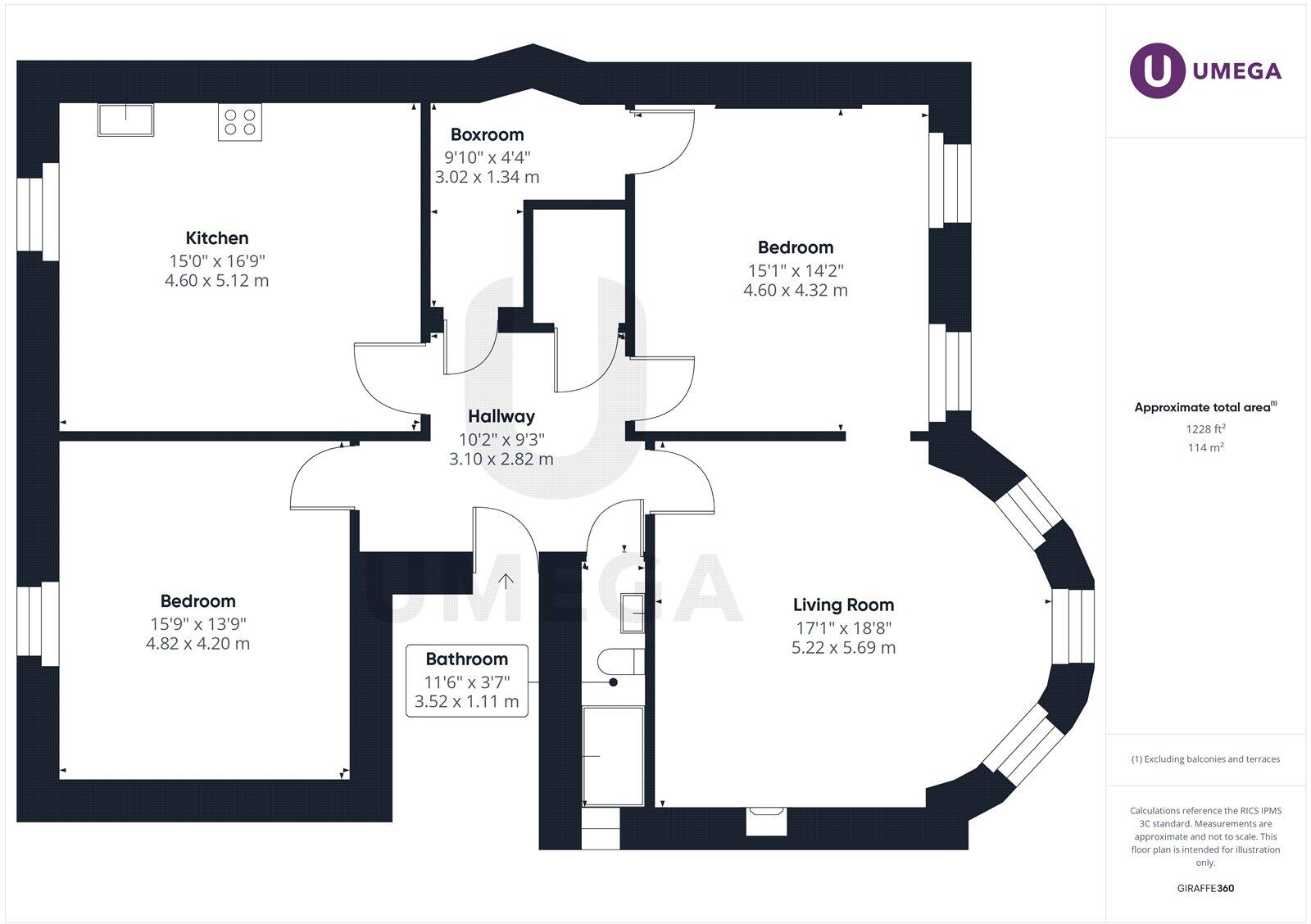 Bernard Street, Edinburgh, Midlothian, EH6 floorplan