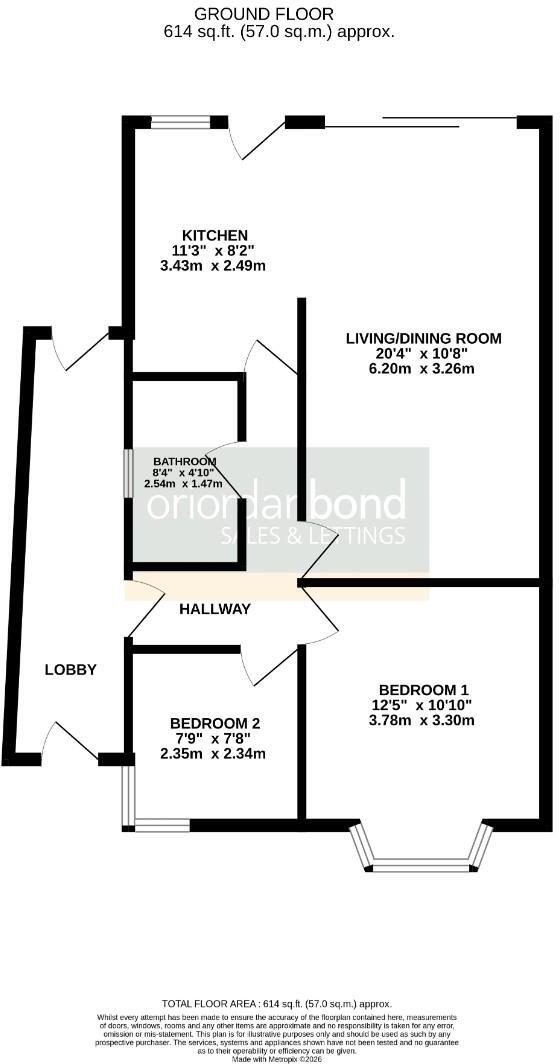 Parkfield Crescent, Delapre, Northampton NN4 floorplan