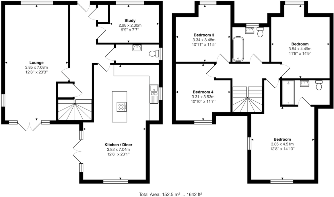 Thistley Green Road, Braintree, CM7 floorplan
