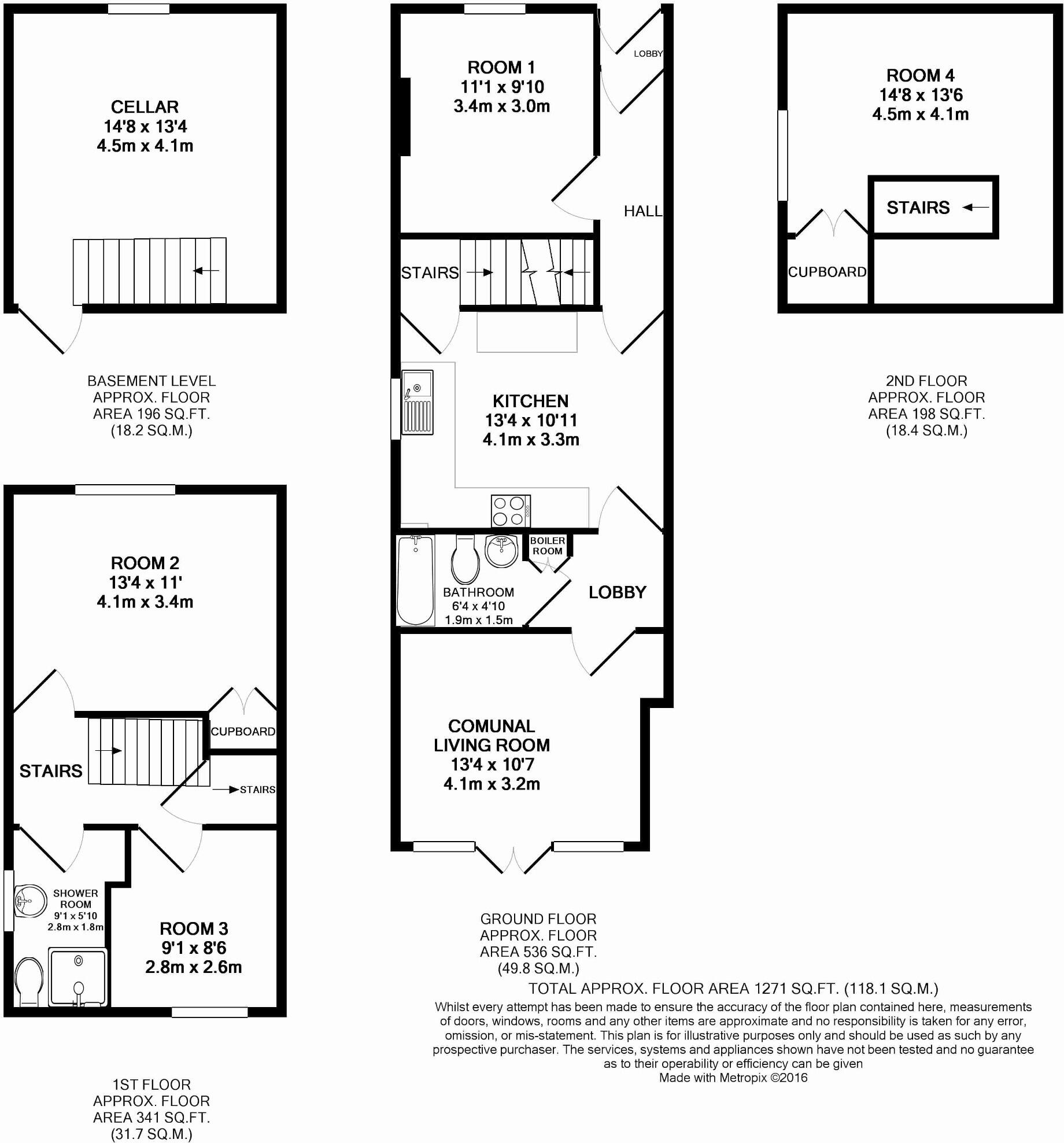 Available in SEPT  2027 -  4 Rooms in Bransford Road floorplan