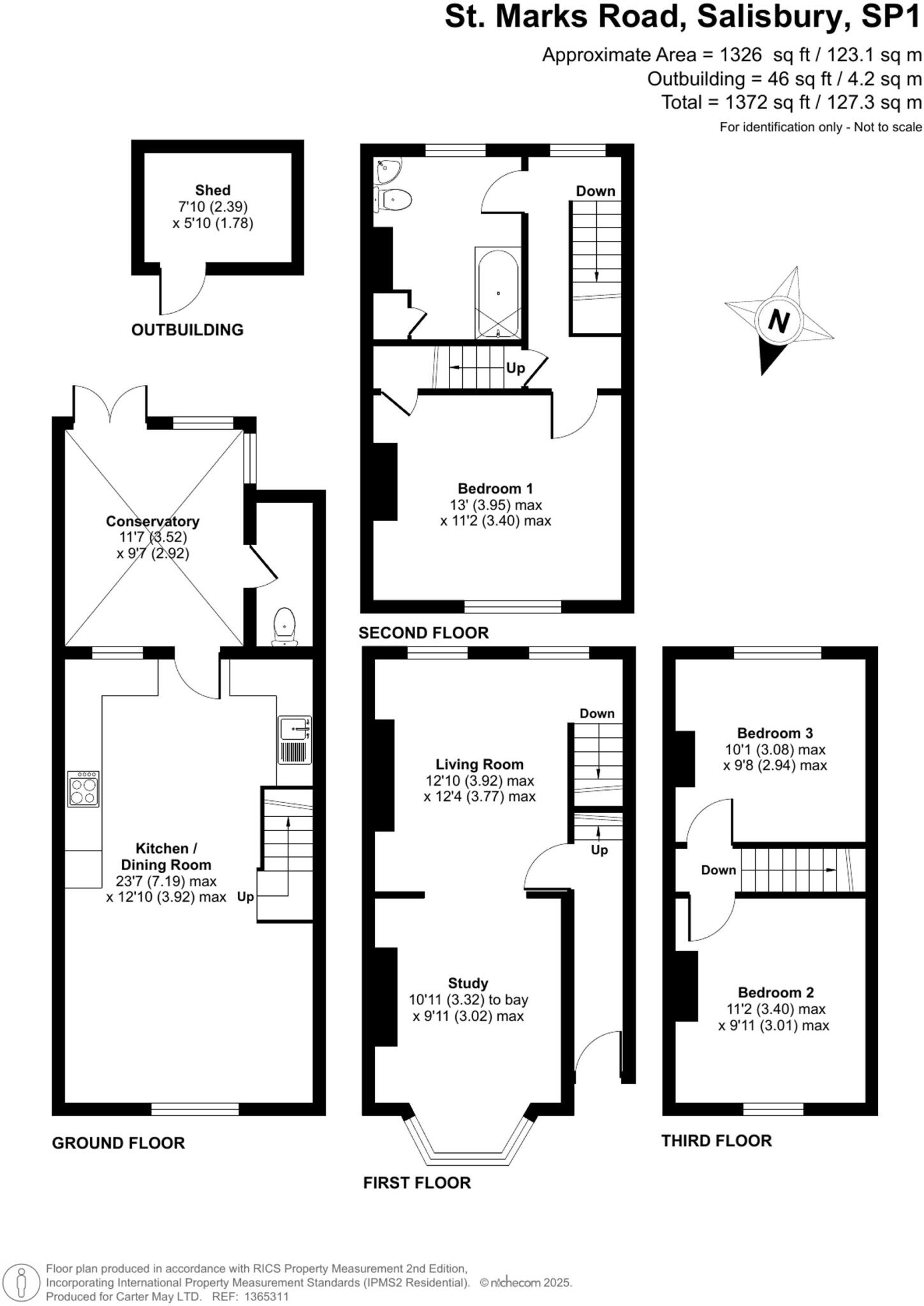 St. Marks Road, Salisbury, SP1 floorplan