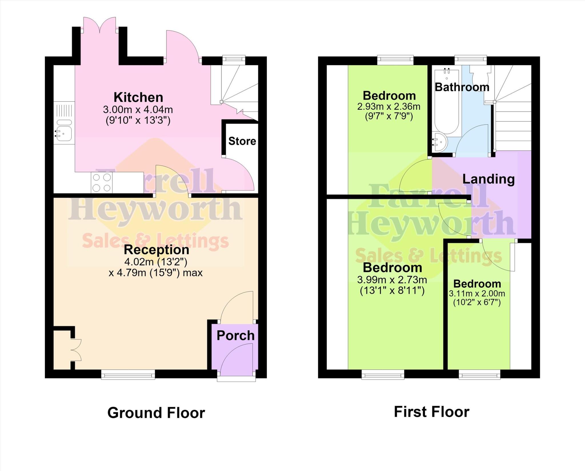 Raikes Road, Preston floorplan
