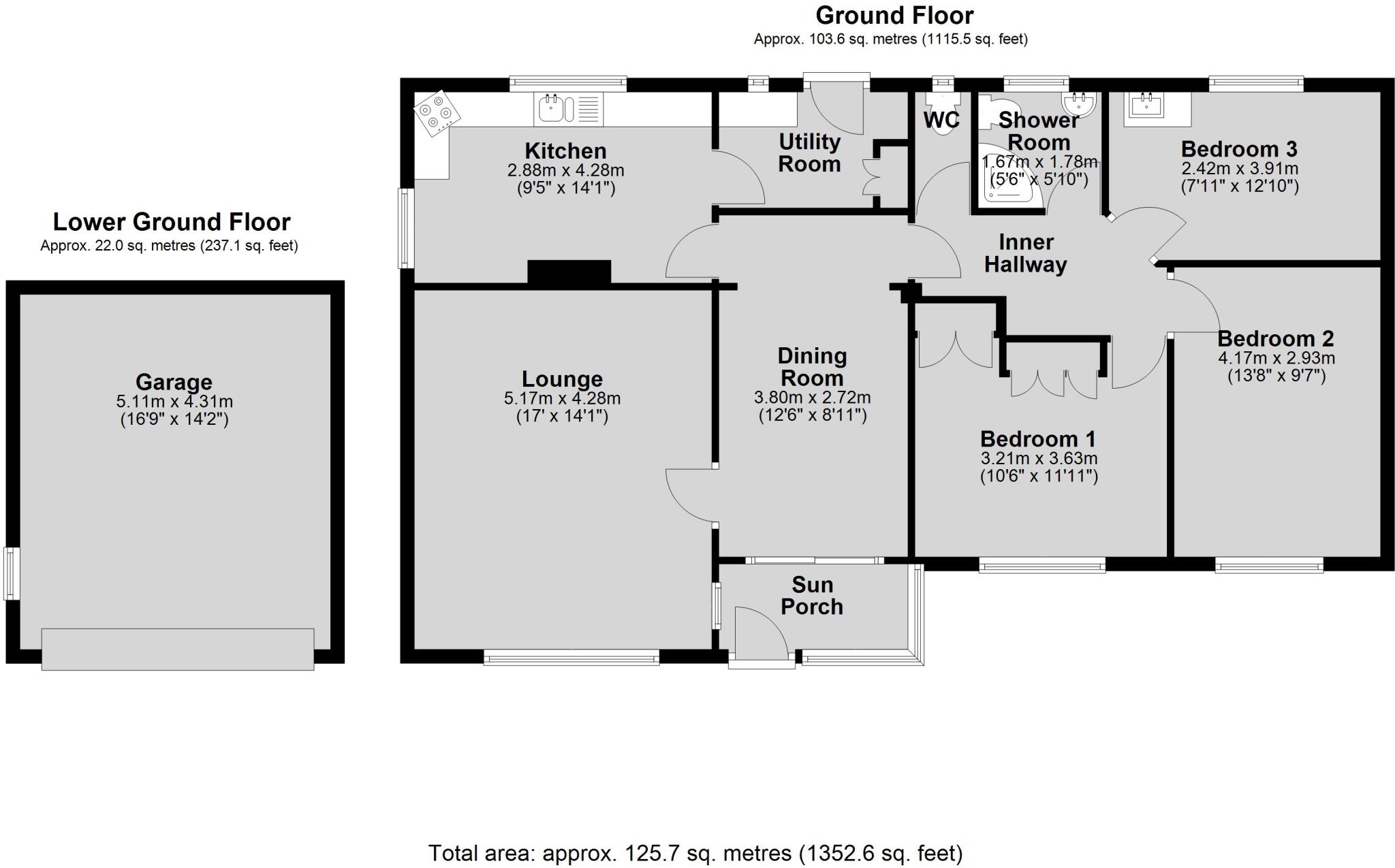 Station Road, Waddington floorplan