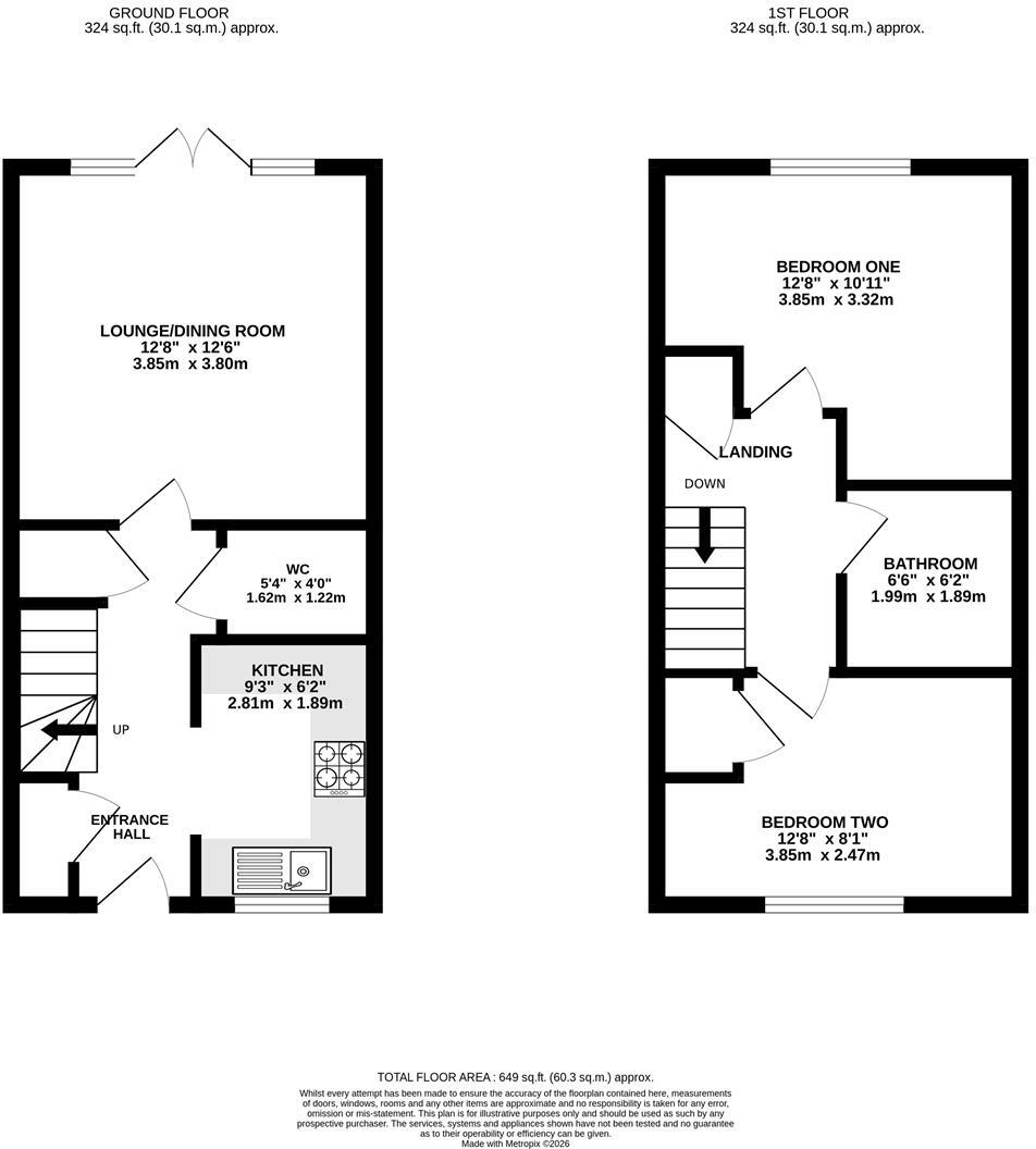 Warren Way, Hartford, Northwich floorplan