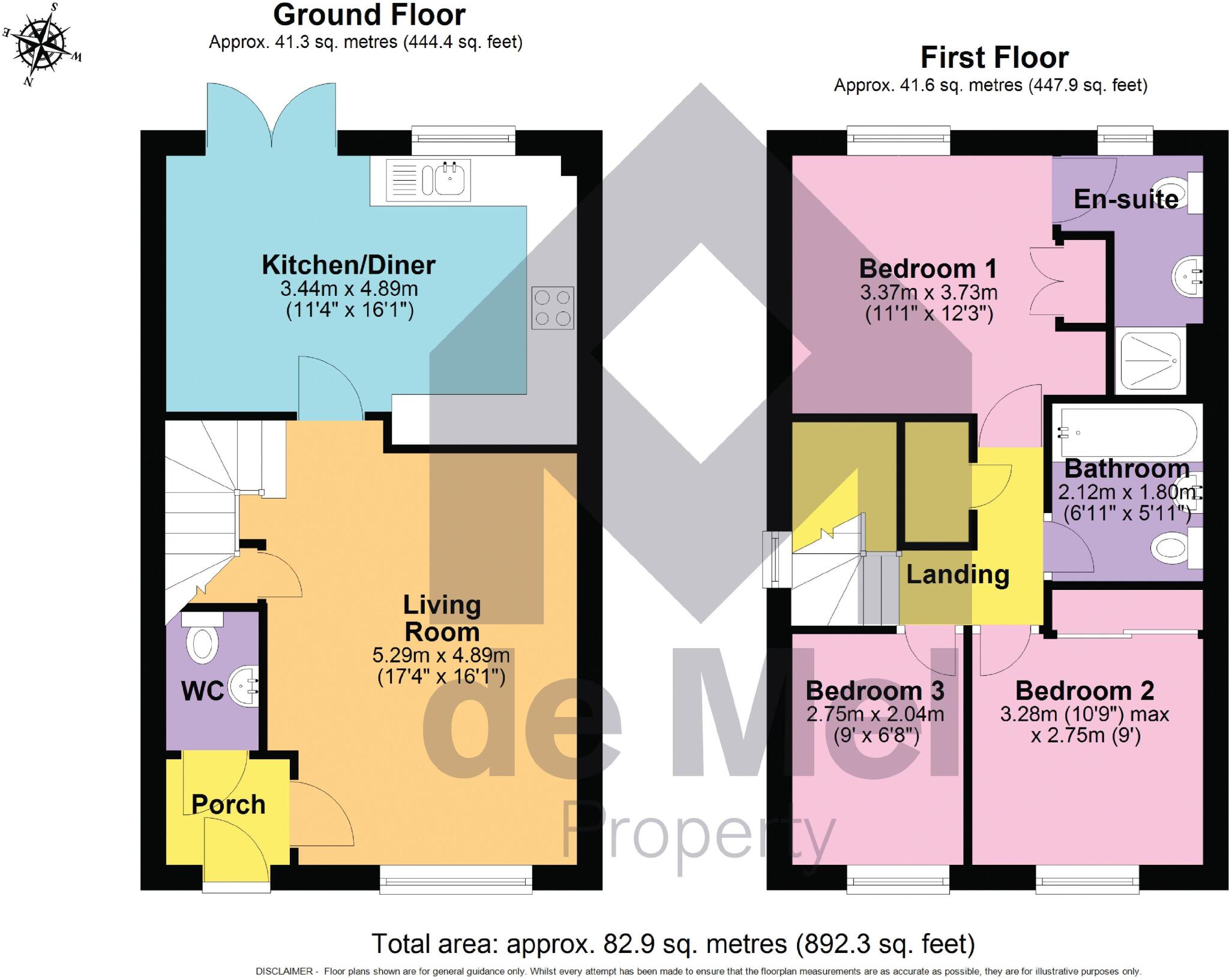 Meadowsweet Road, Leckhampton, Cheltenham, Gloucestershire, GL53 floorplan