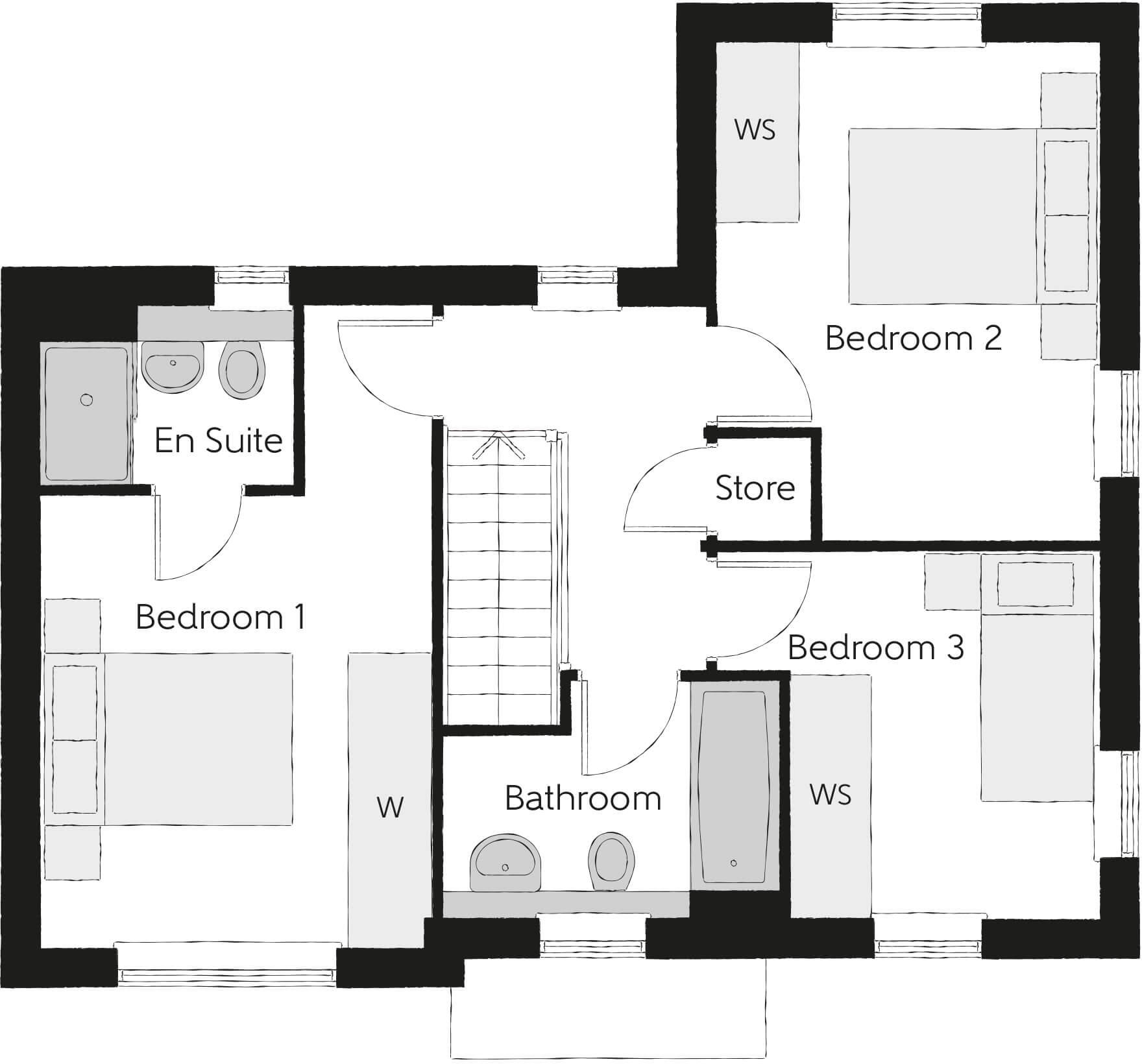 Clover Close, 
Ash, 
Guildford, 
GU12 6TX floorplan