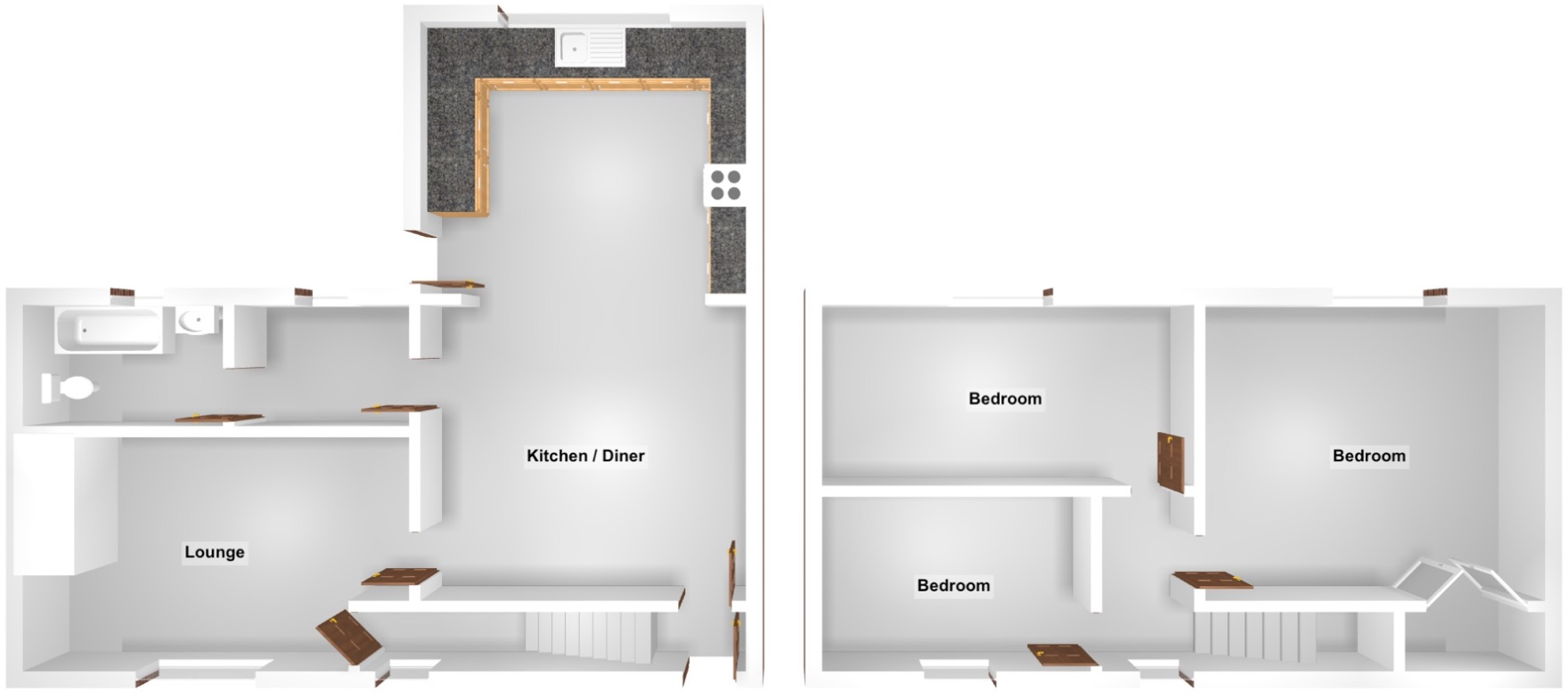 Dene Avenue, Peterlee, Durham, SR8 3NL floorplan