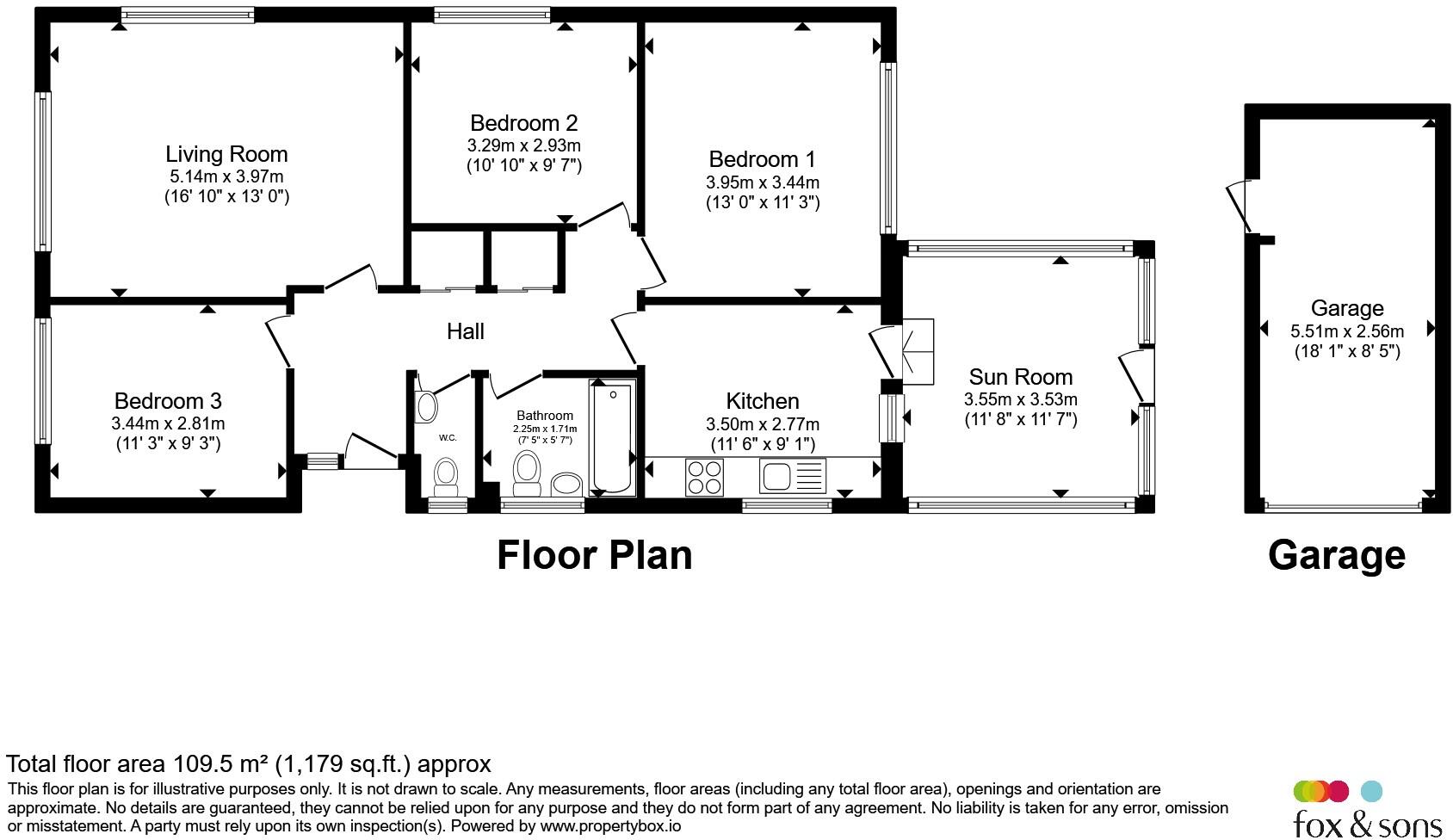 Milland Road, Hailsham floorplan