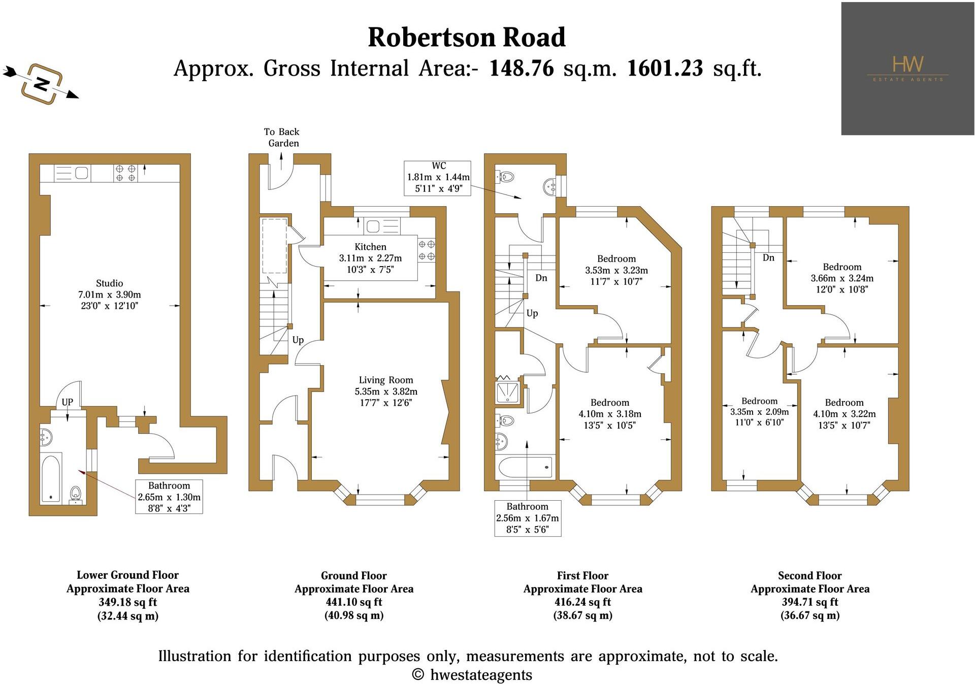 Robertson Road, Brighton, BN1 floorplan