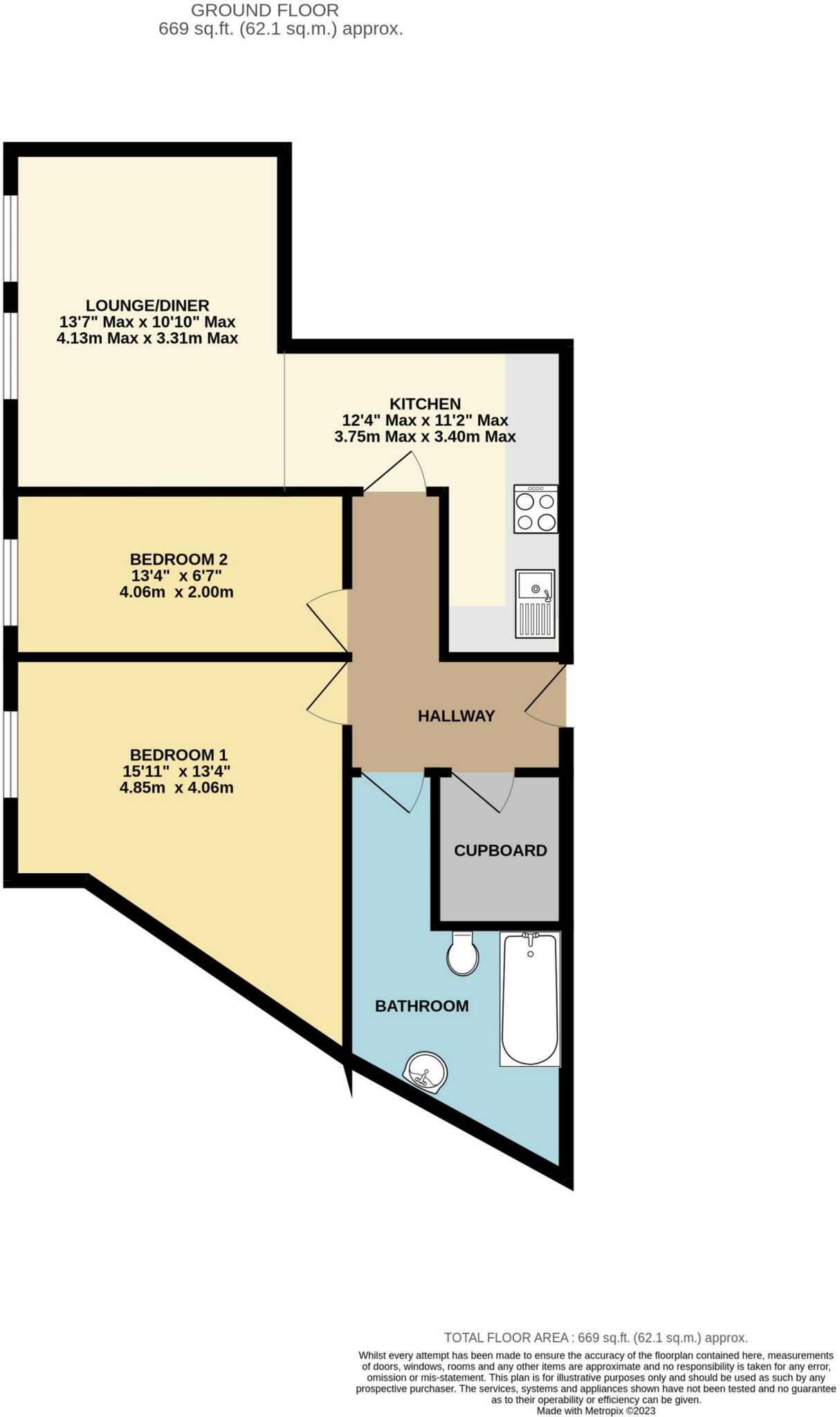 Junction Road, Burgess Hill, RH15 floorplan