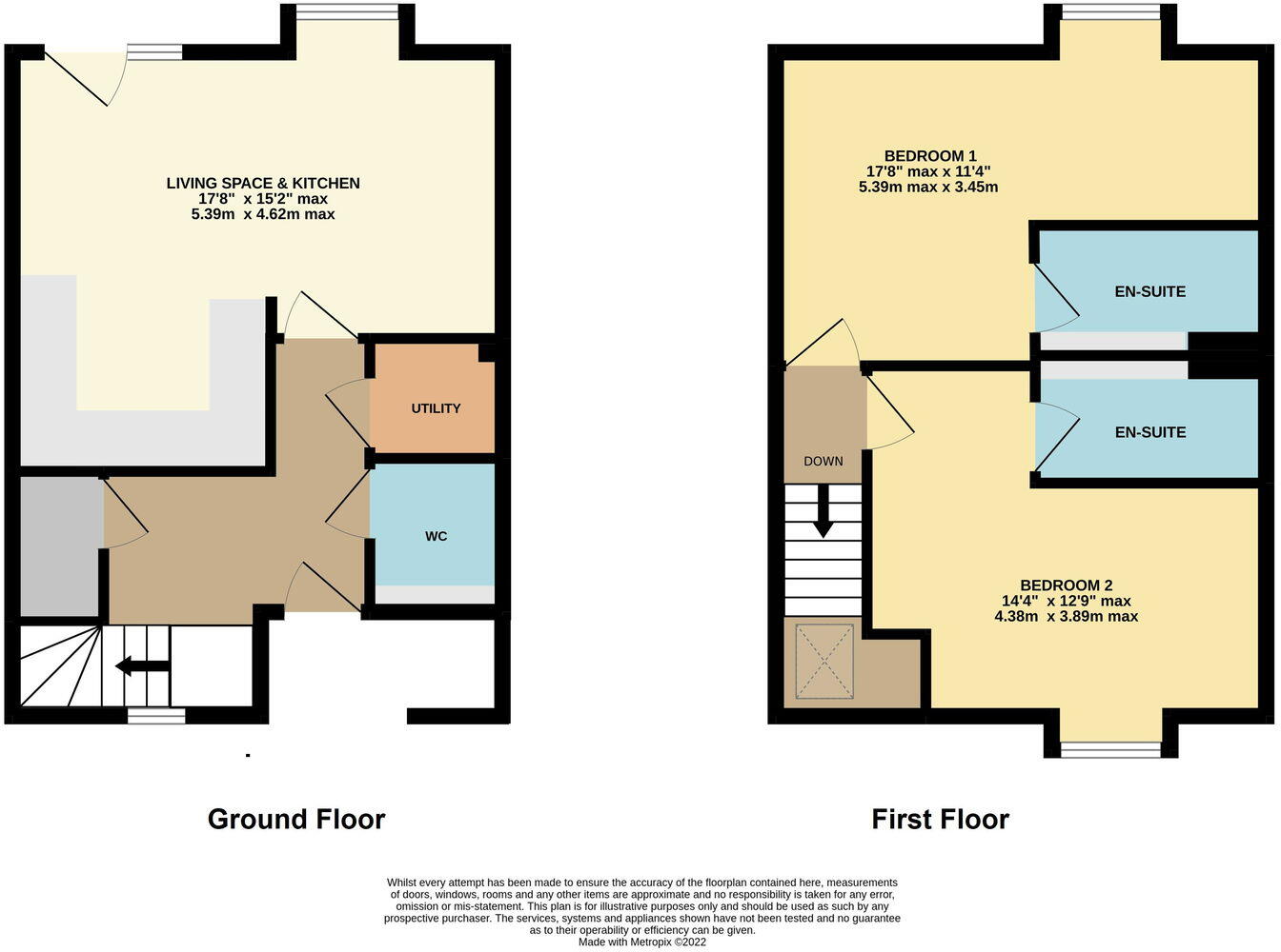 Low Mill Mews, Ripon, HG4 1FF floorplan