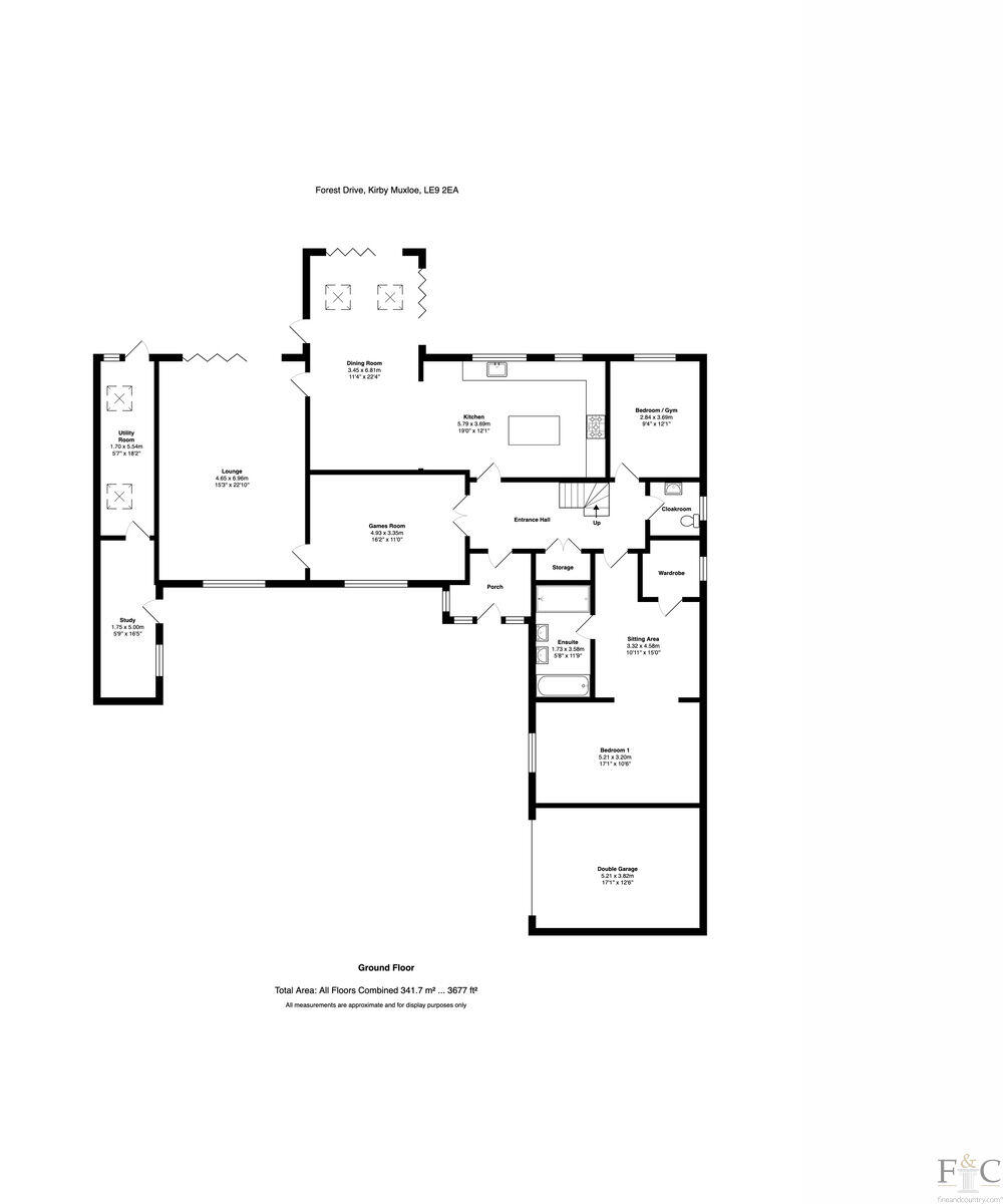 Forest Drive, Kirby Muxloe, LE9 floorplan