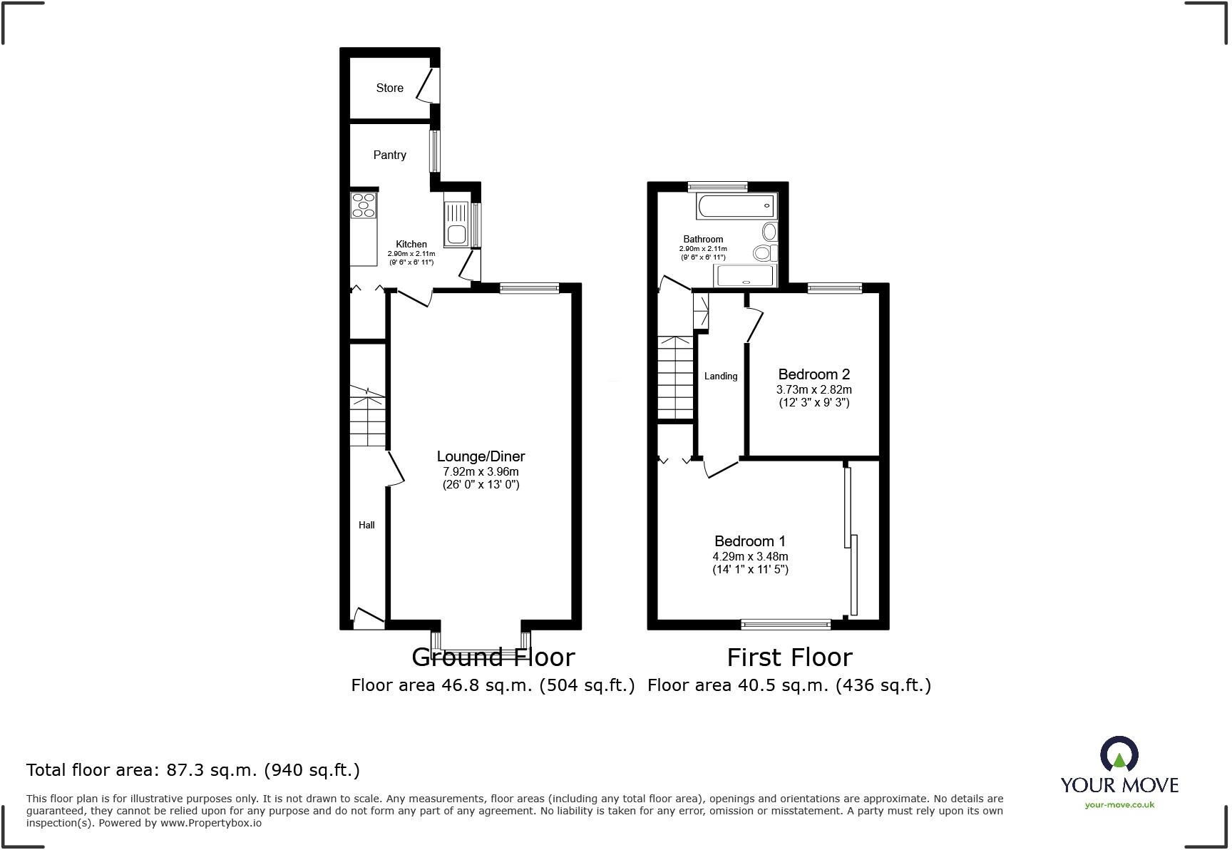 Vaughan Road, Leicester, Leicestershire, LE2 floorplan