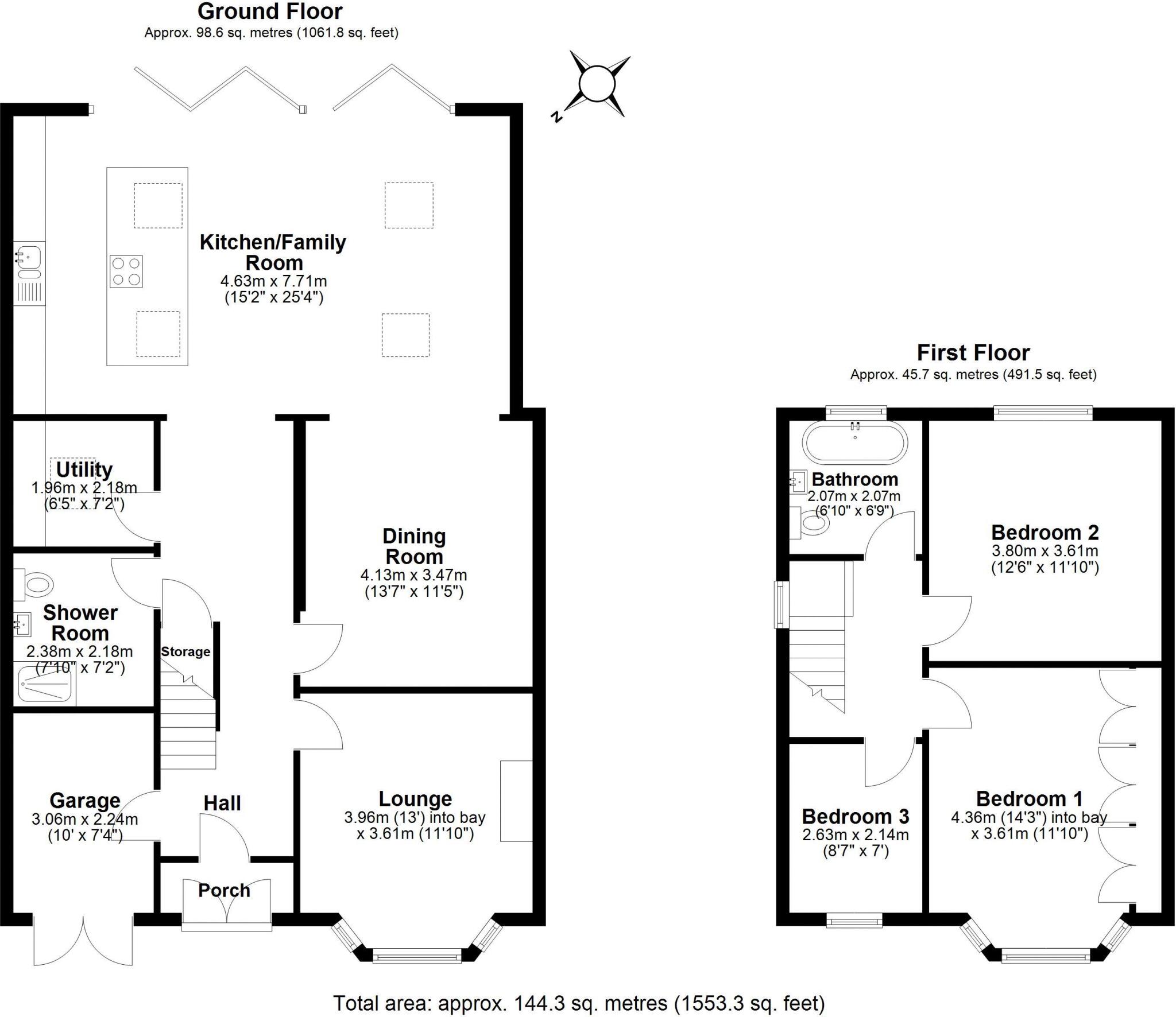 Westbourne Road, Stockton Heath floorplan